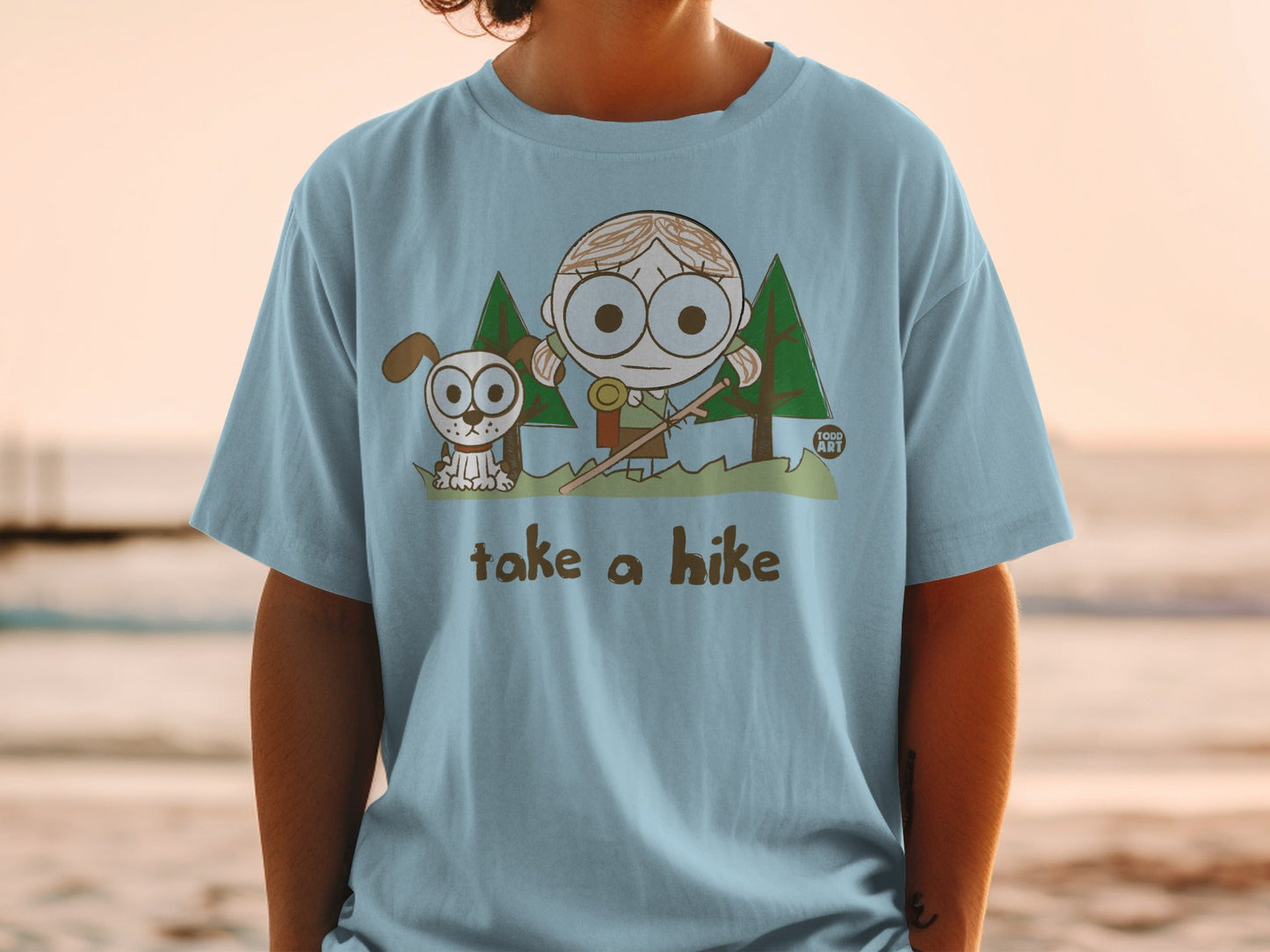 Take a Hike Adventure Graphic Tee Toddler Shirt Product