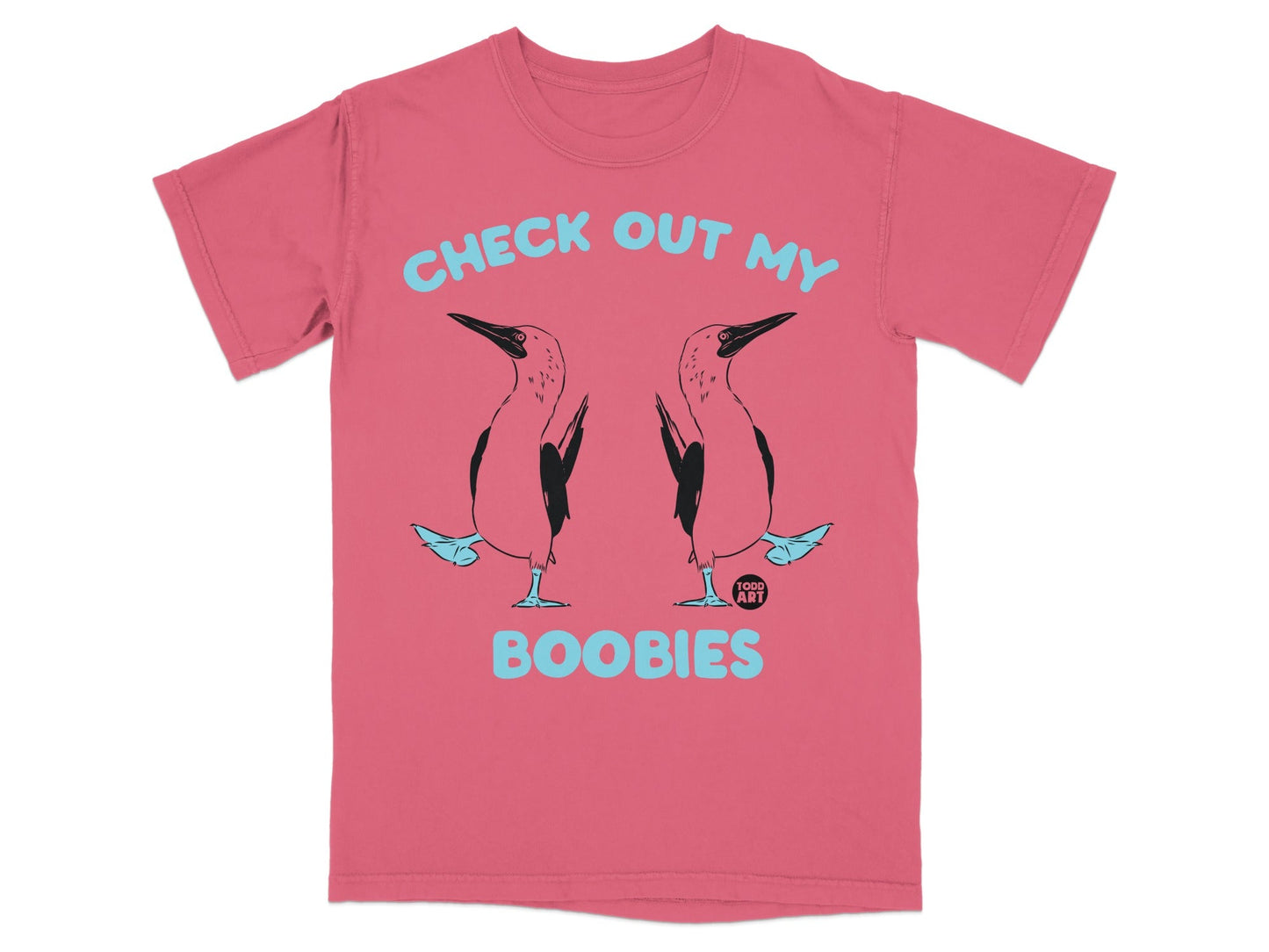 Check Out My Boobies Fun and Quirky Graphic T-Shirt