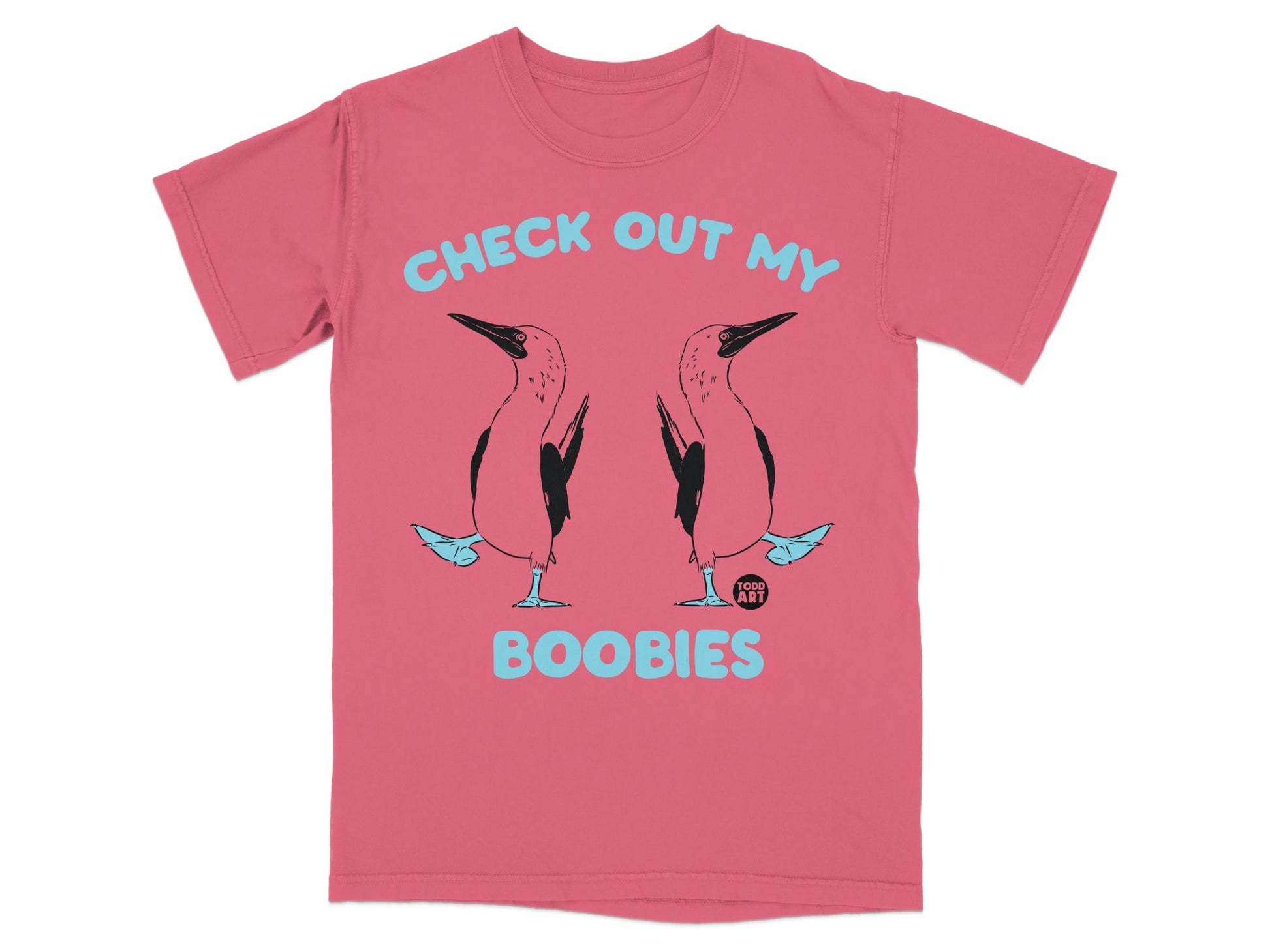Check Out My Boobies Fun and Quirky Graphic T-Shirt