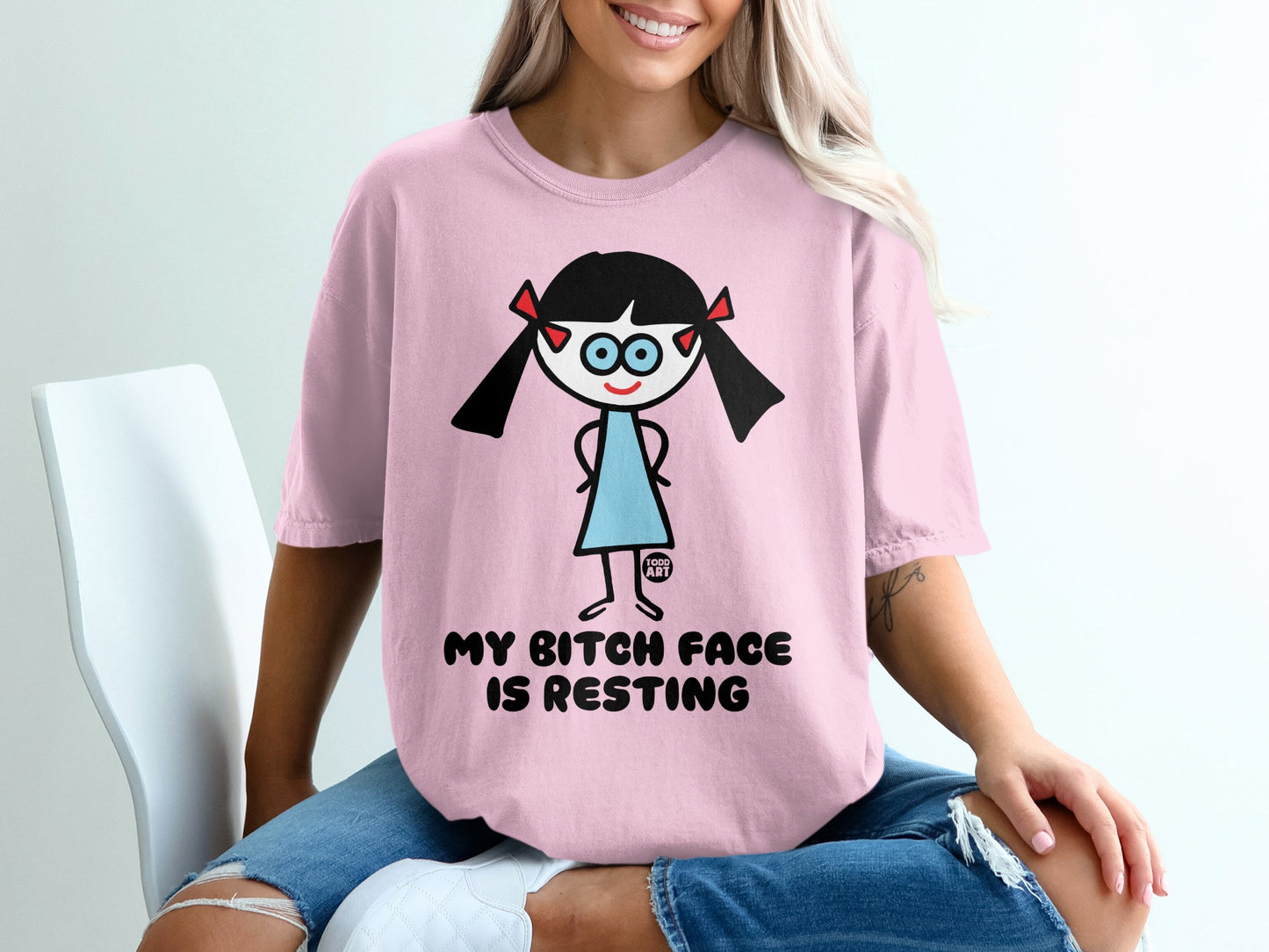 My Bitch Face Is Resting Graphic T-shirt
