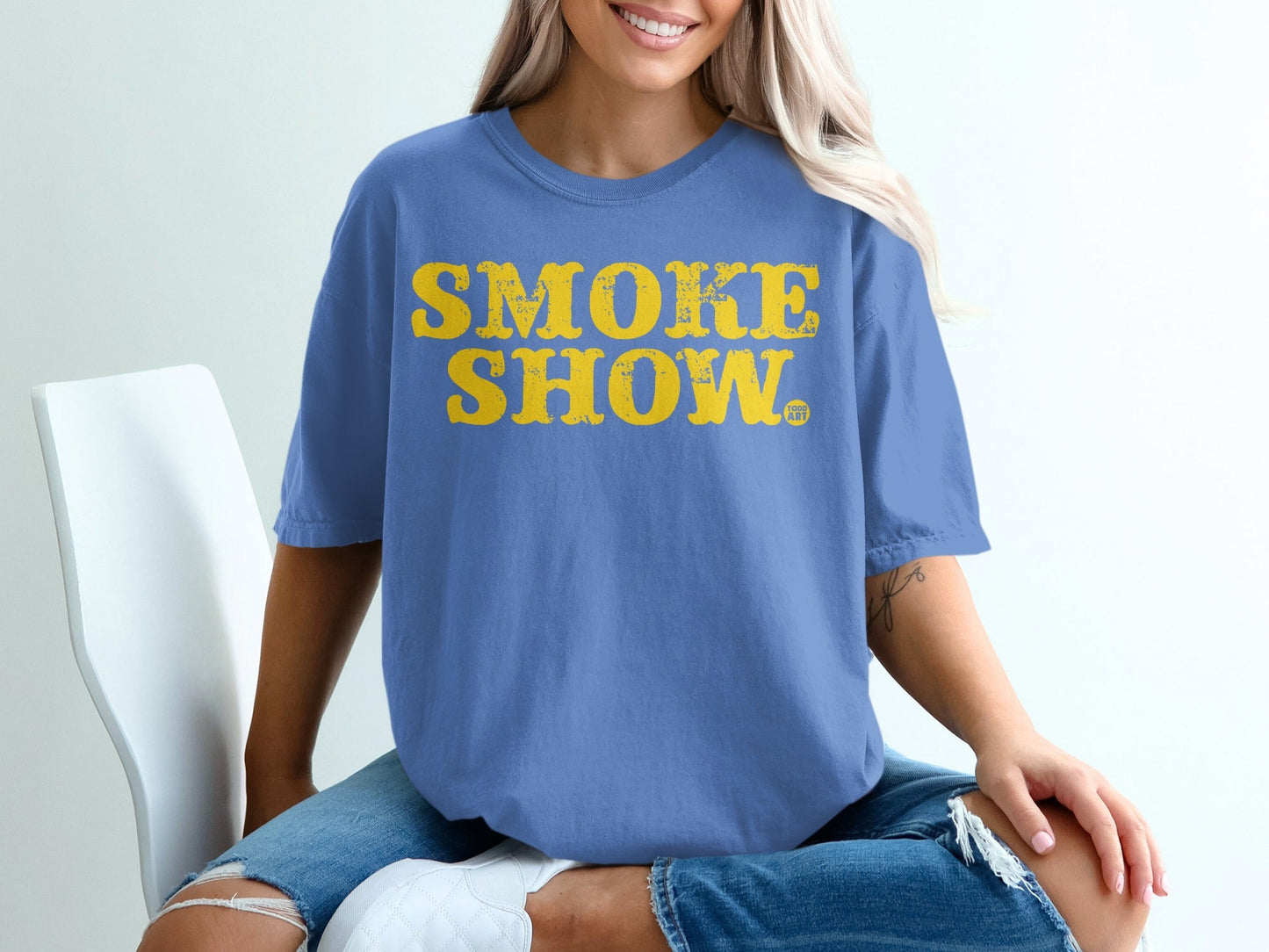 Smoke Show Graphic Tee Shirt Casual Style Product