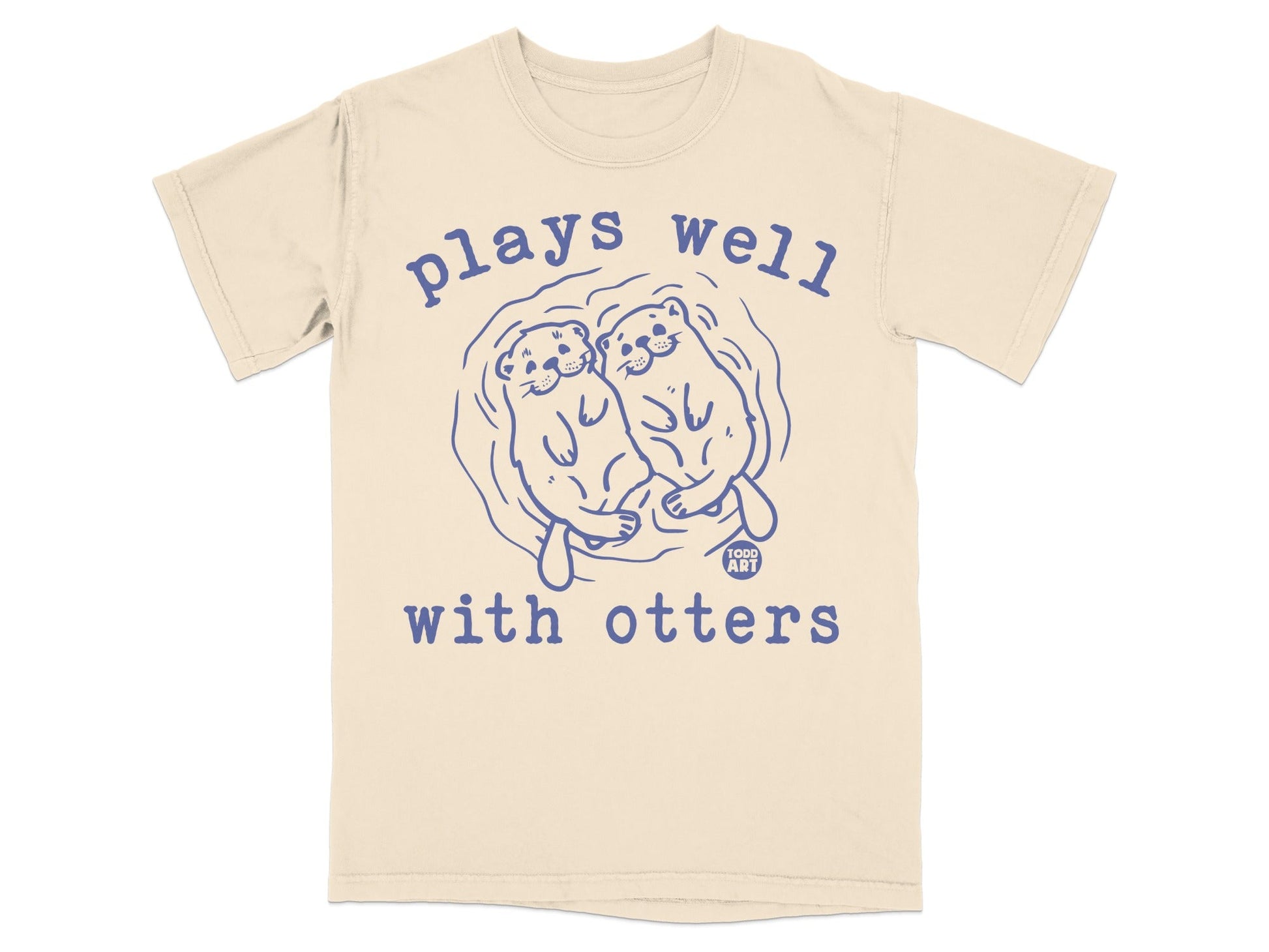 Plays Well With Otters Graphic T-Shirt