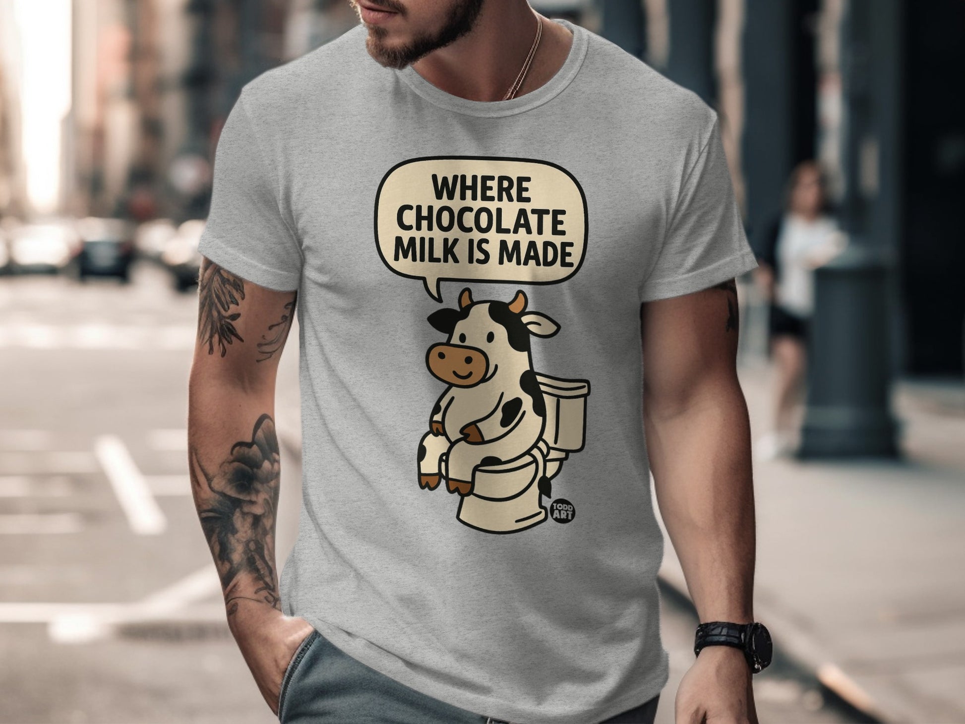 Funny Where Chocolate Milk Is Made T-shirt