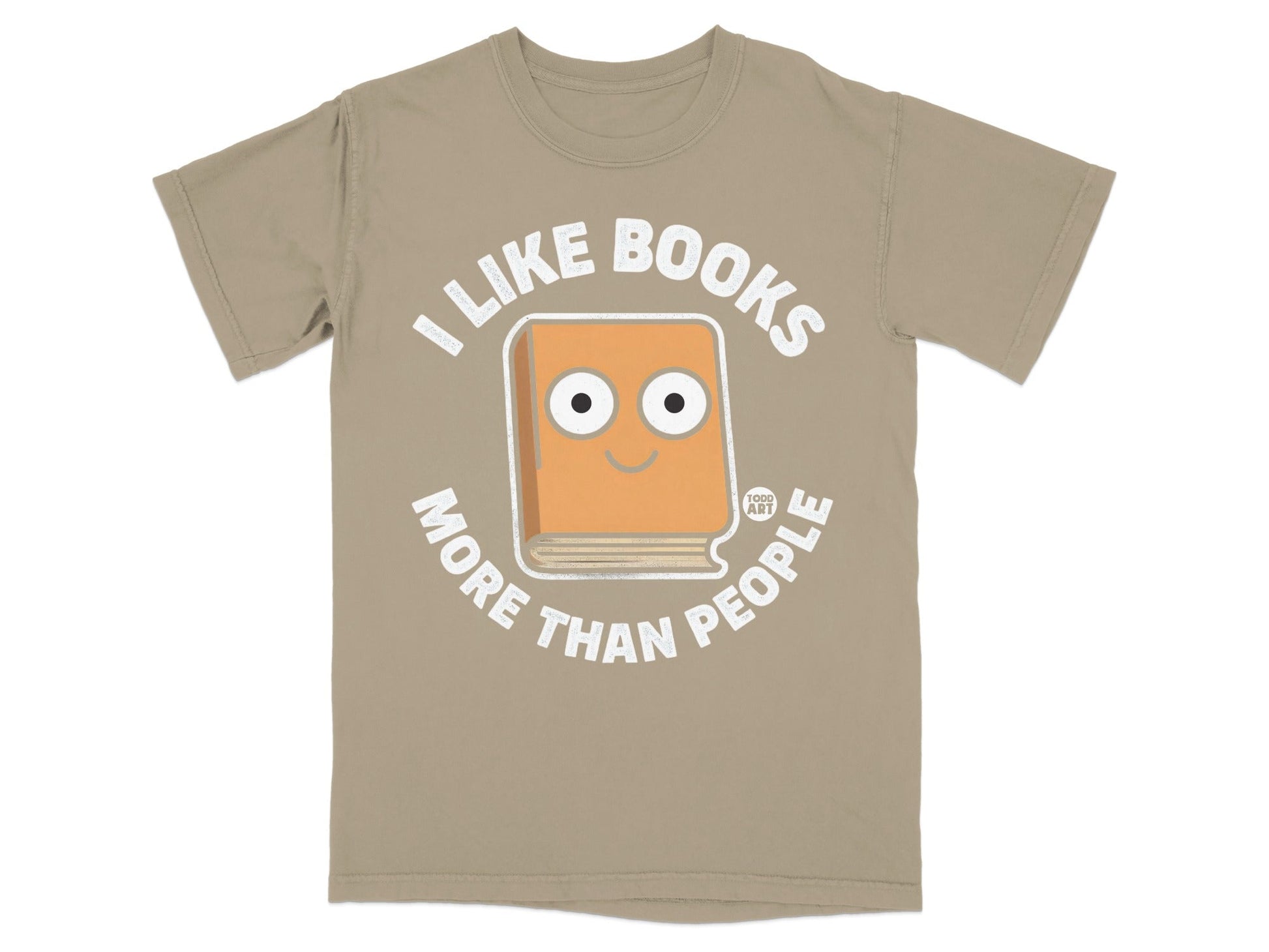 I Like Books More Than People Graphic T-Shirt
