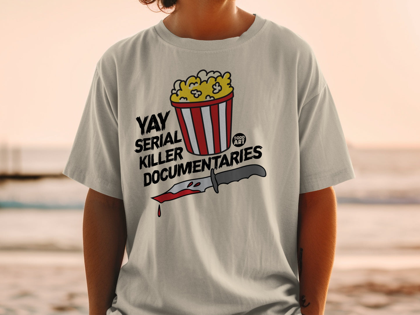 Yay Serial Killer Documentaries Popcorn Knife product type