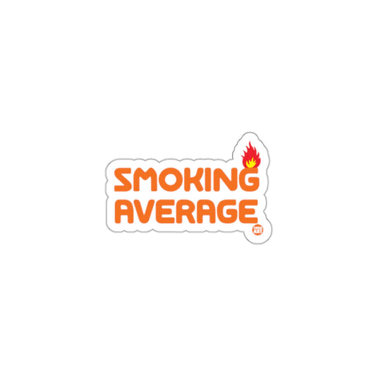 Smoking Average Sticker product