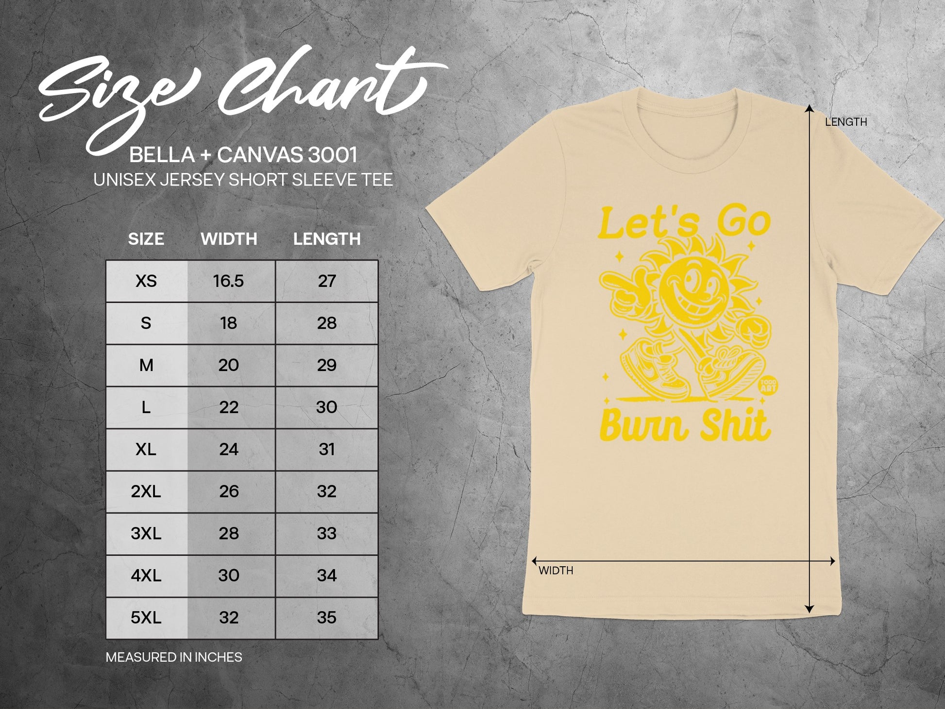 Let's Go Burn Shit Graphic Tee