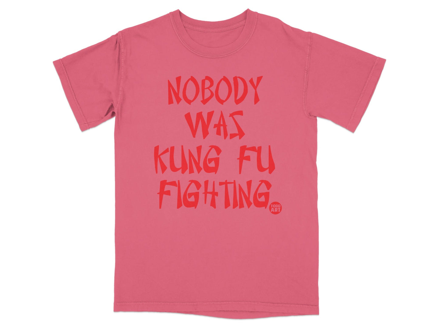 Nobody Was Kung Fu Fighting Graphic T-Shirt