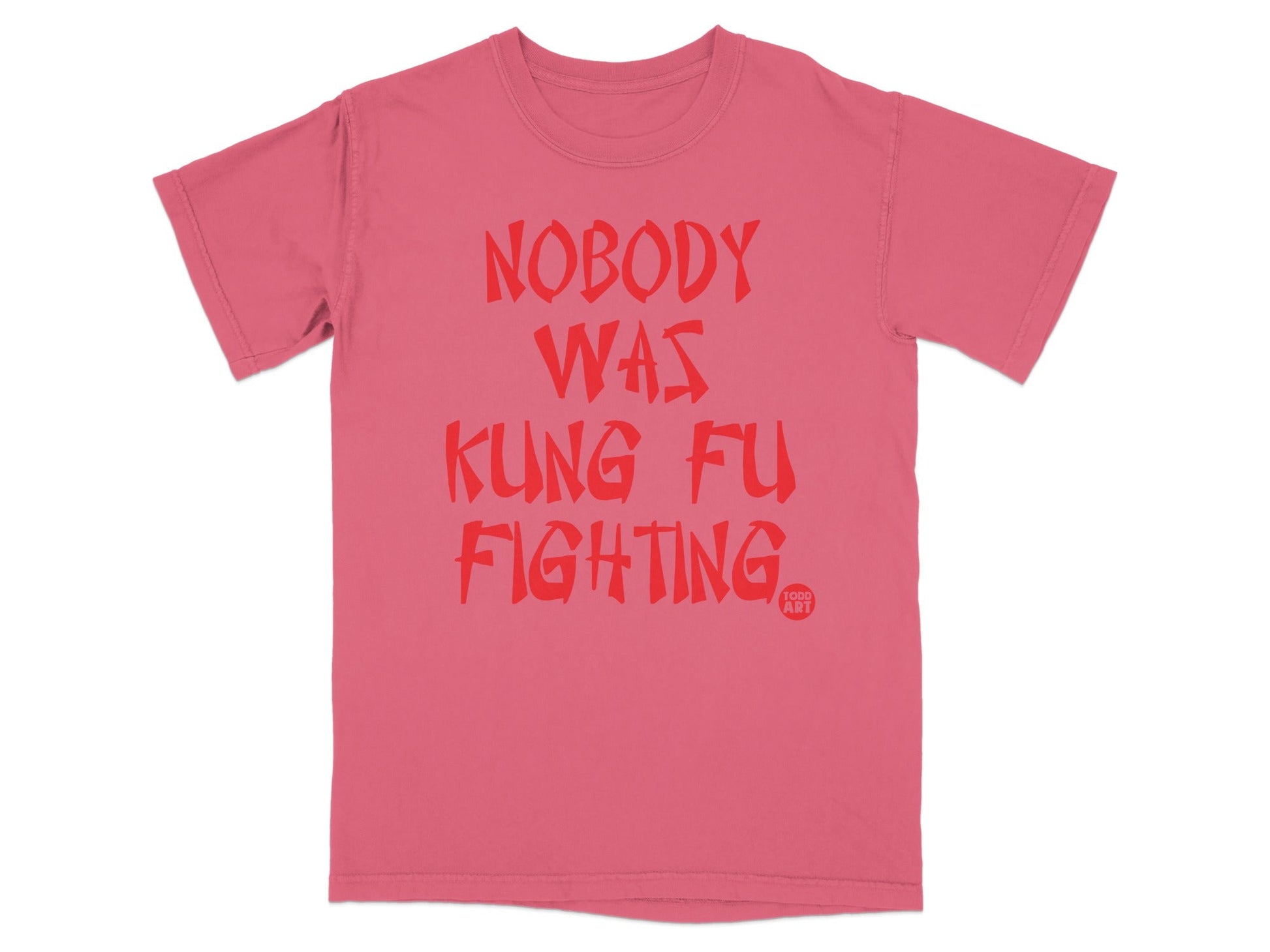 Nobody Was Kung Fu Fighting Graphic T-Shirt