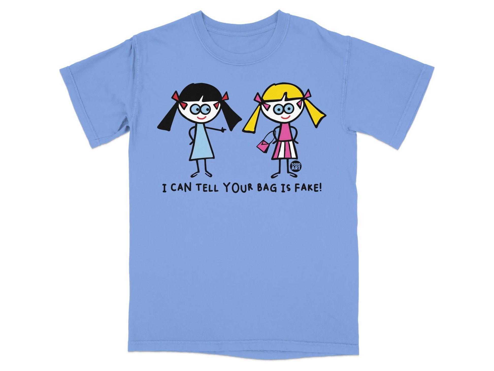 I Can Tell Your Bag Is Fake Funny Graphic T-shirt