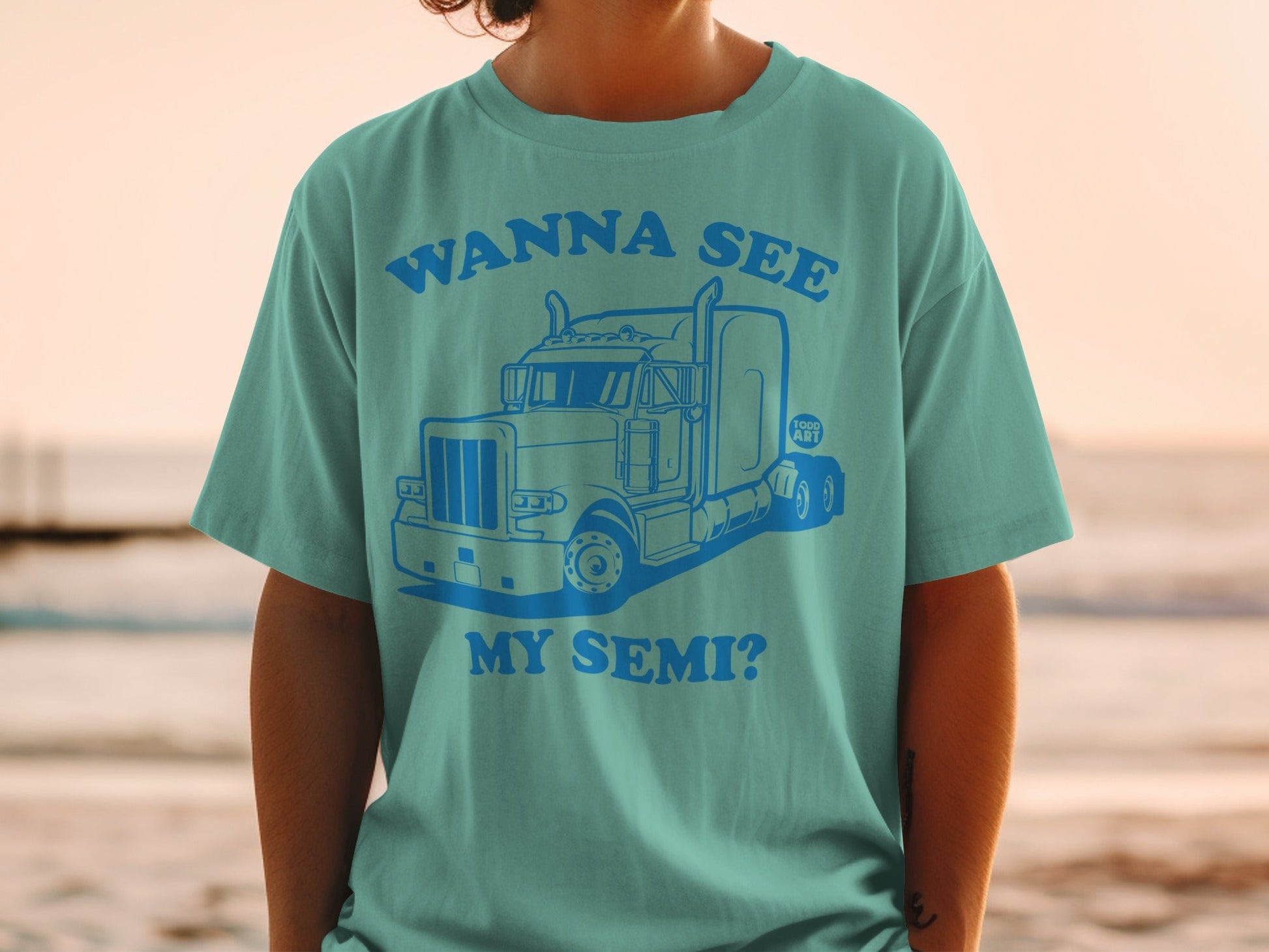 Wanna See My Semi Artwork Unisex T-Shirt