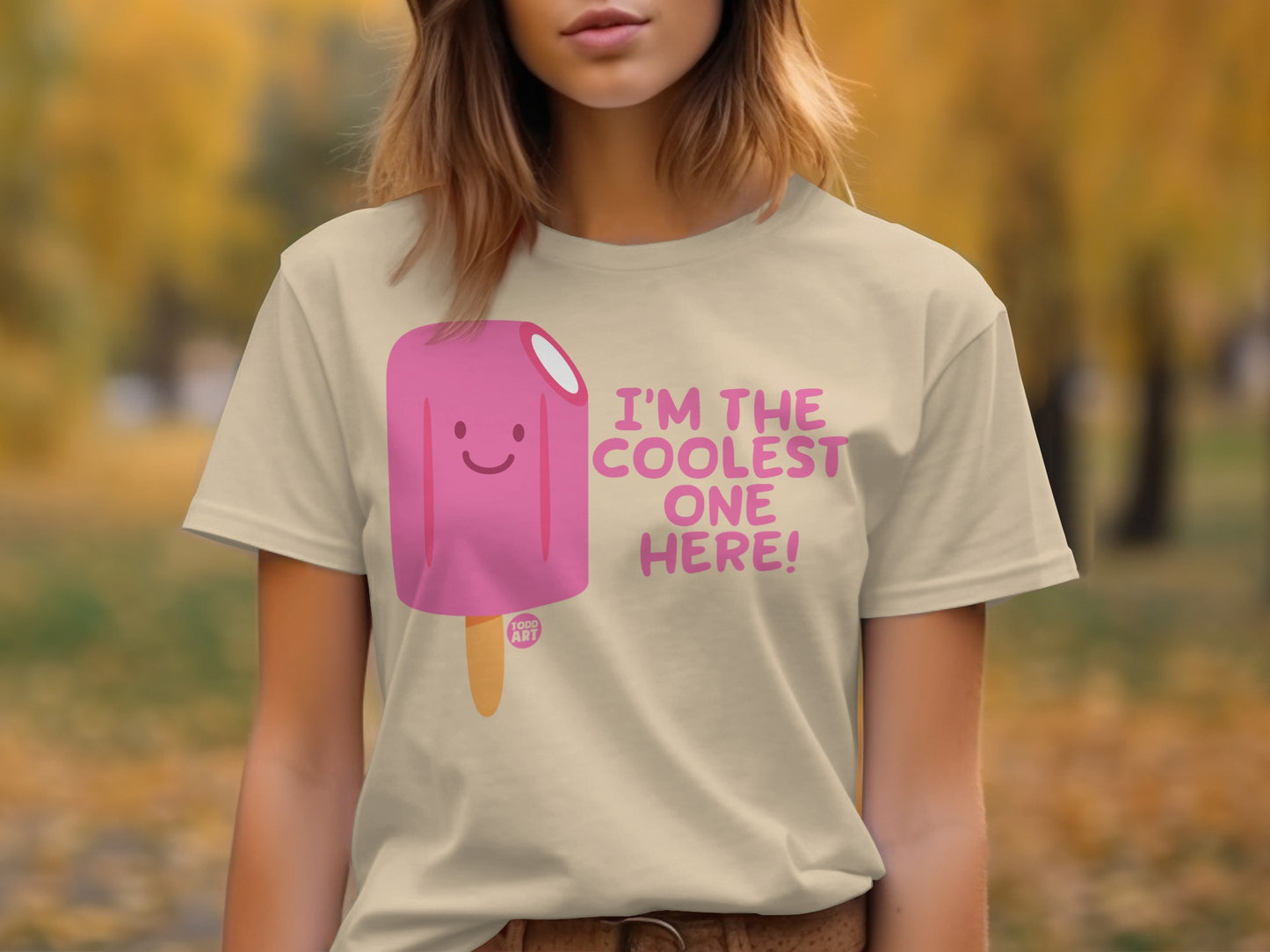 I'm The Coolest One Here Popsicle T-Shirt