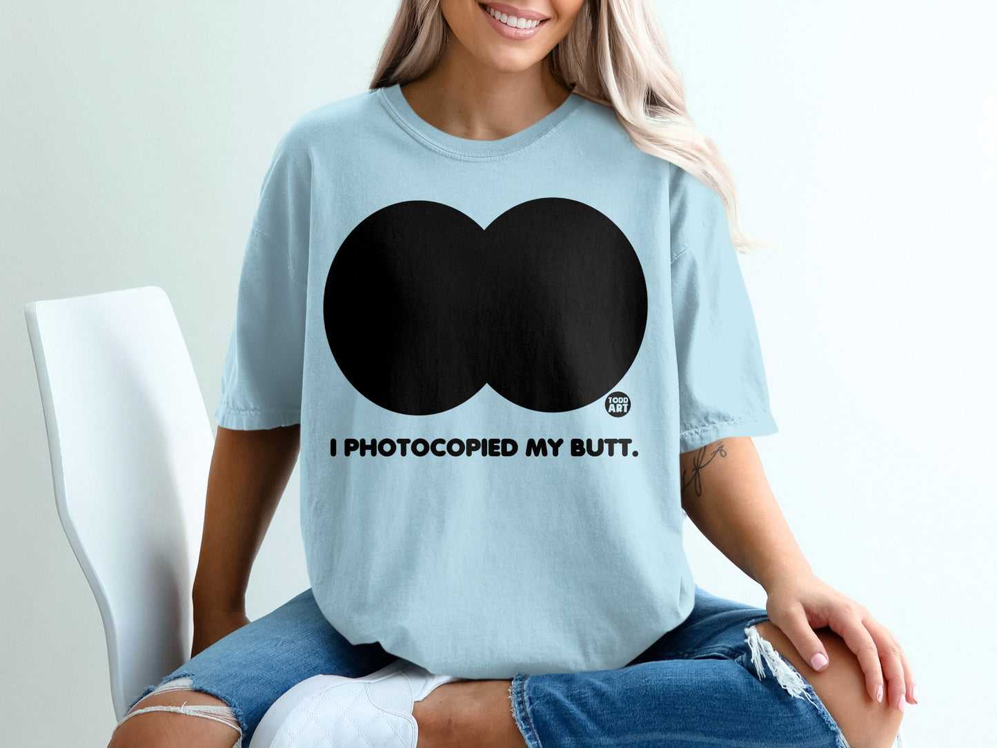 I Photocopied My Butt Funny Graphic Product type