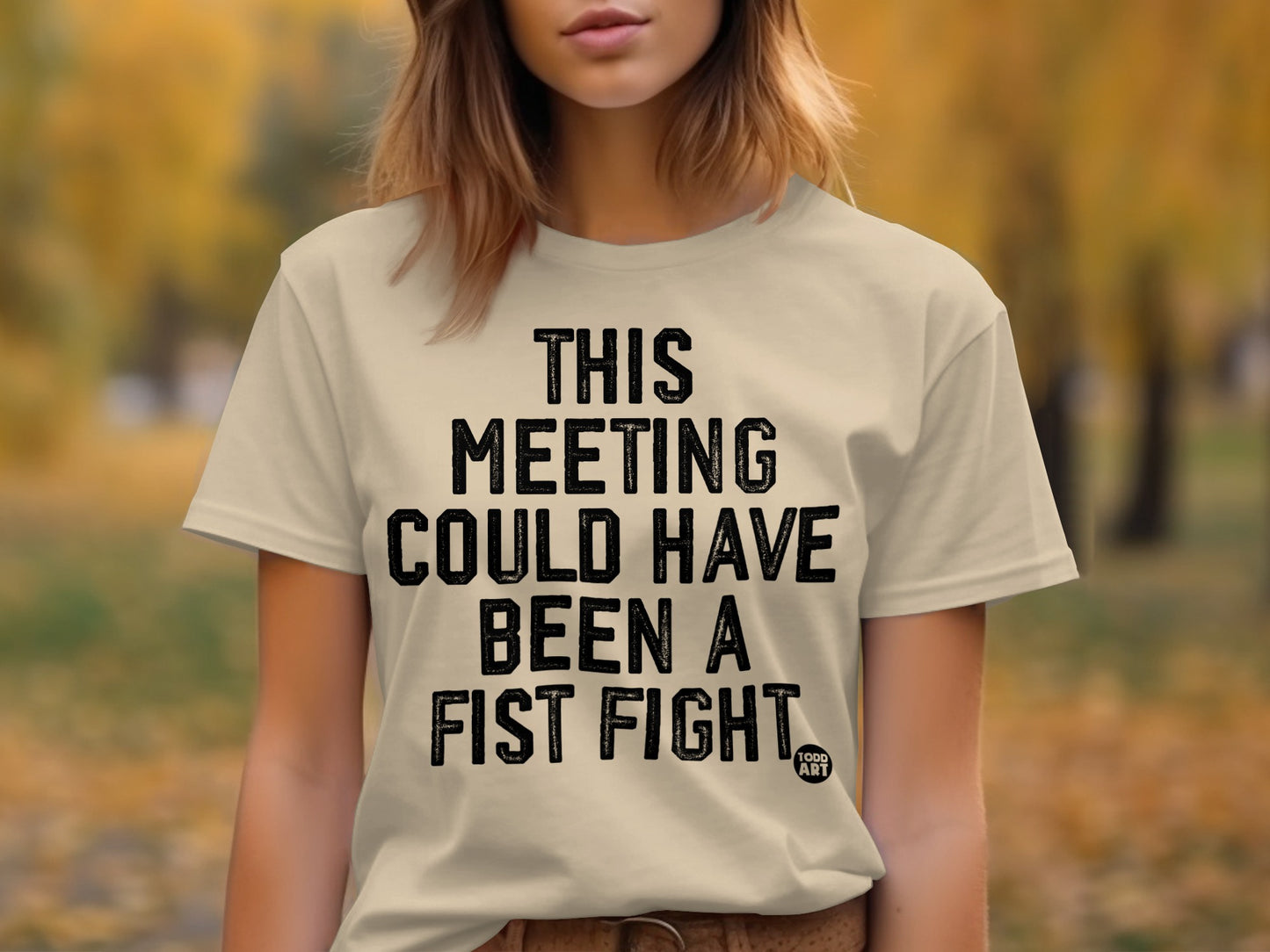 This Meeting Could Have Been a Fist Fight T-shirt