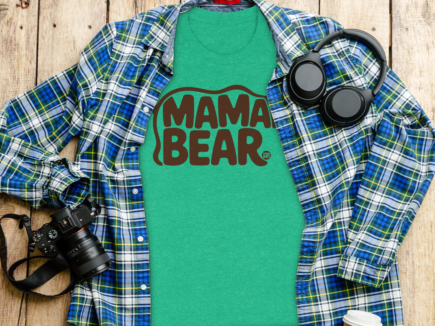 Trendy Mama Bear Graphic Tee Shirt for Every Occasion