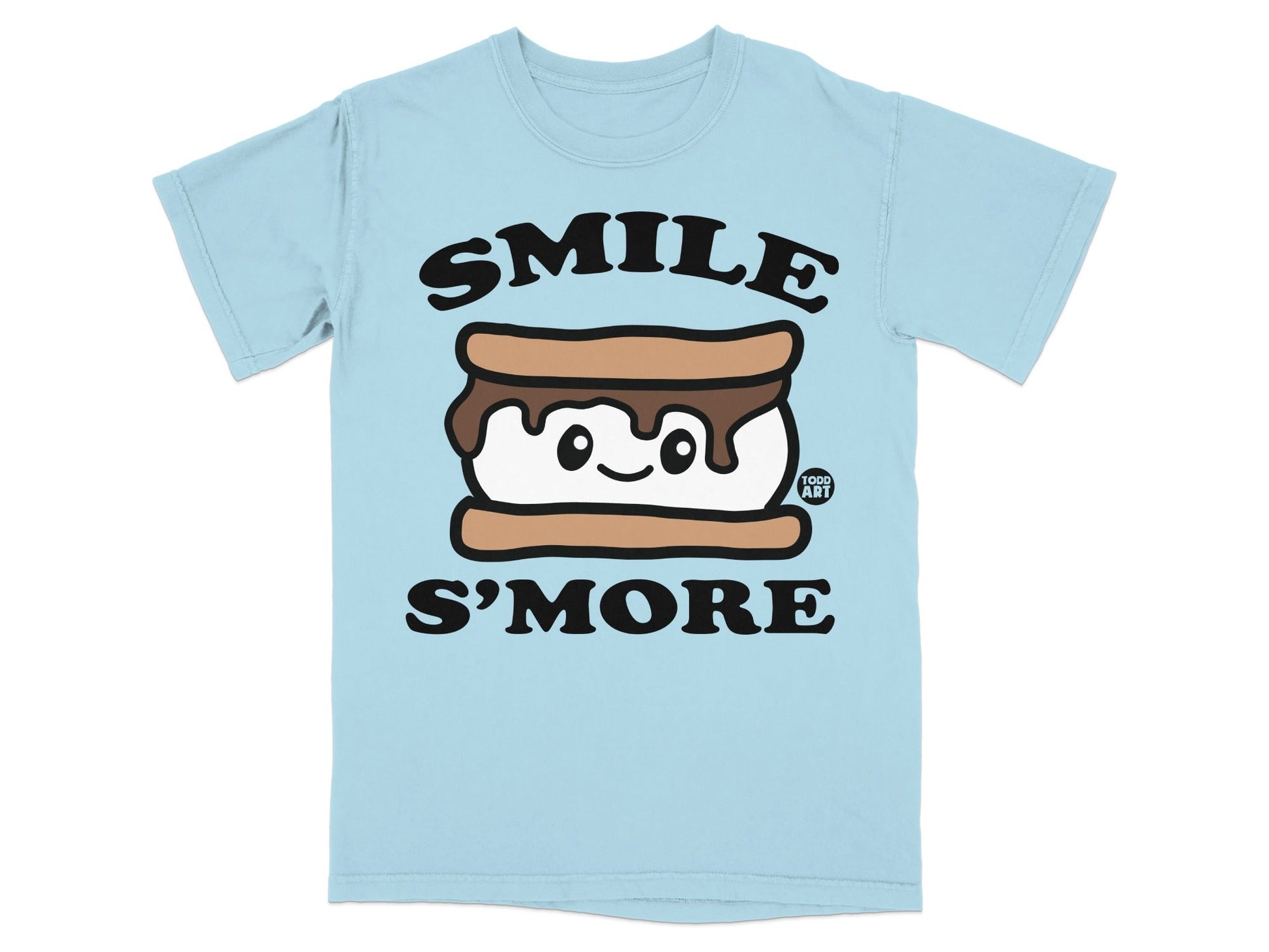 Smile S'more Todd Art Graphic T-Shirt