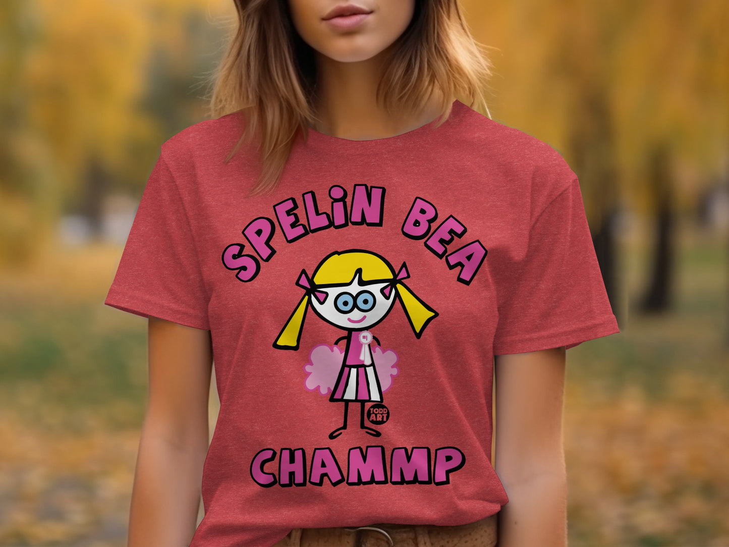 Spelin Bea Chammp Graphic Print T-Shirt Product