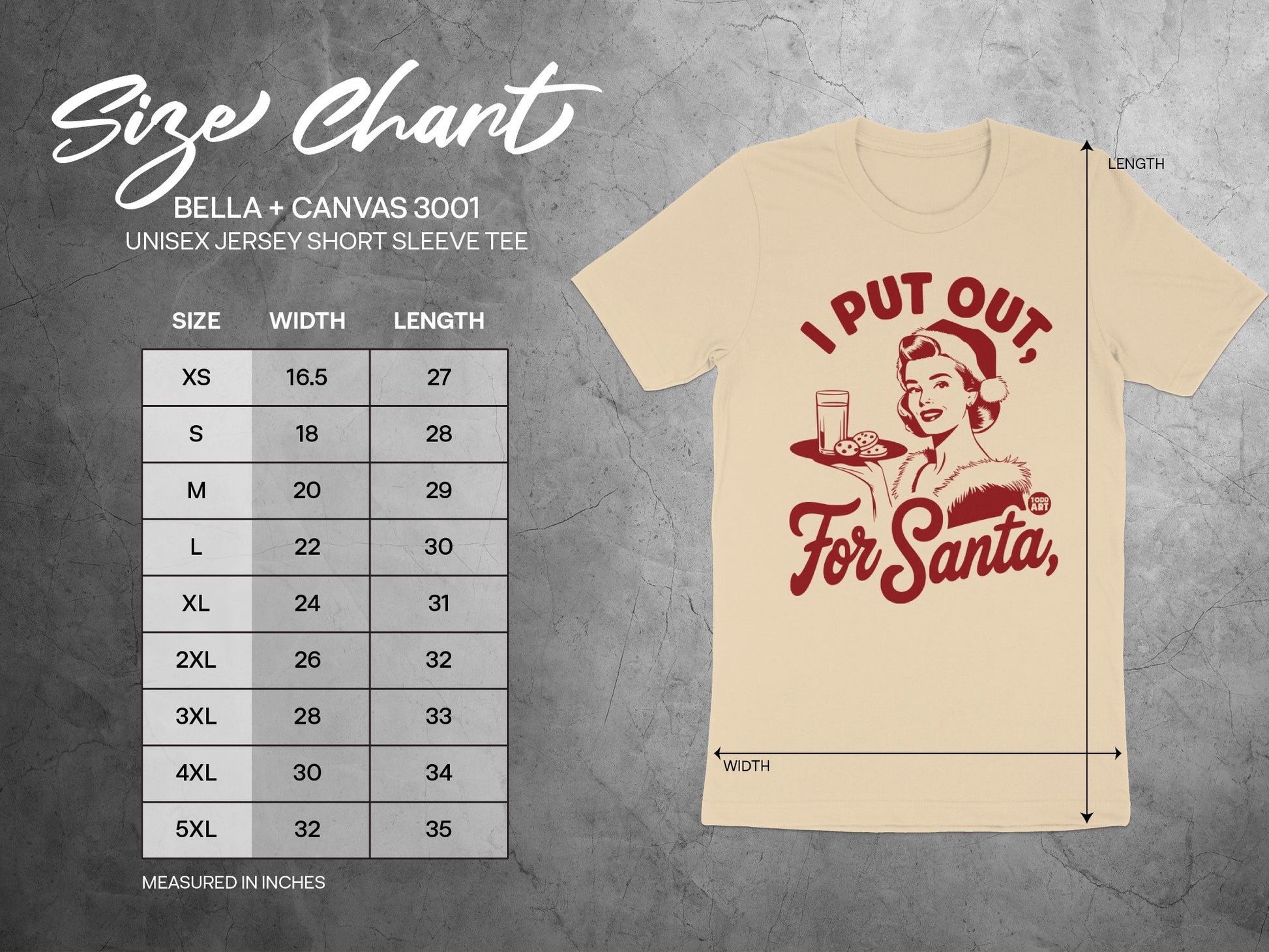 I Put Out For Santa Graphic Tee