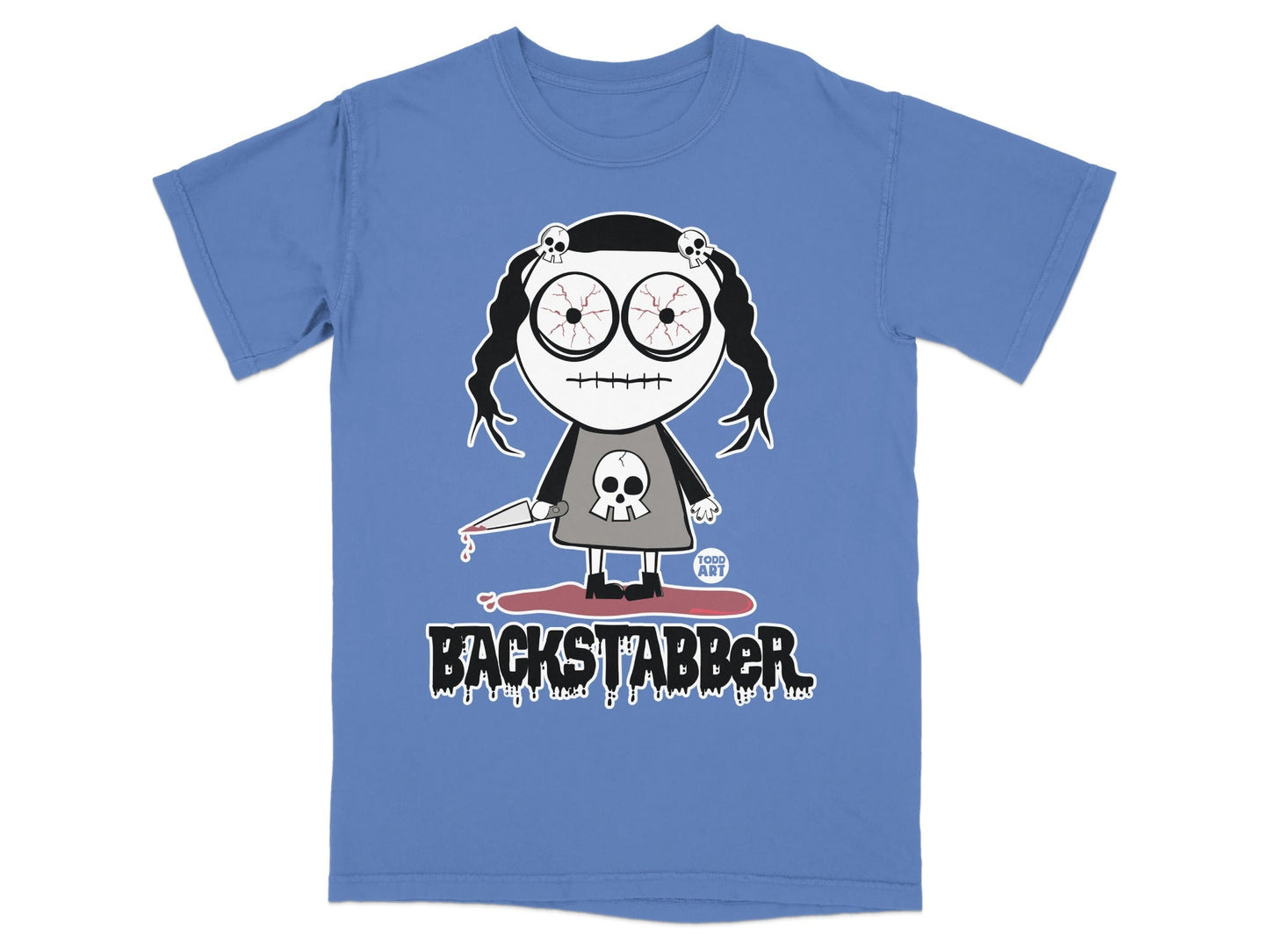 Backstabber Todd Art Graphic Design T-shirt