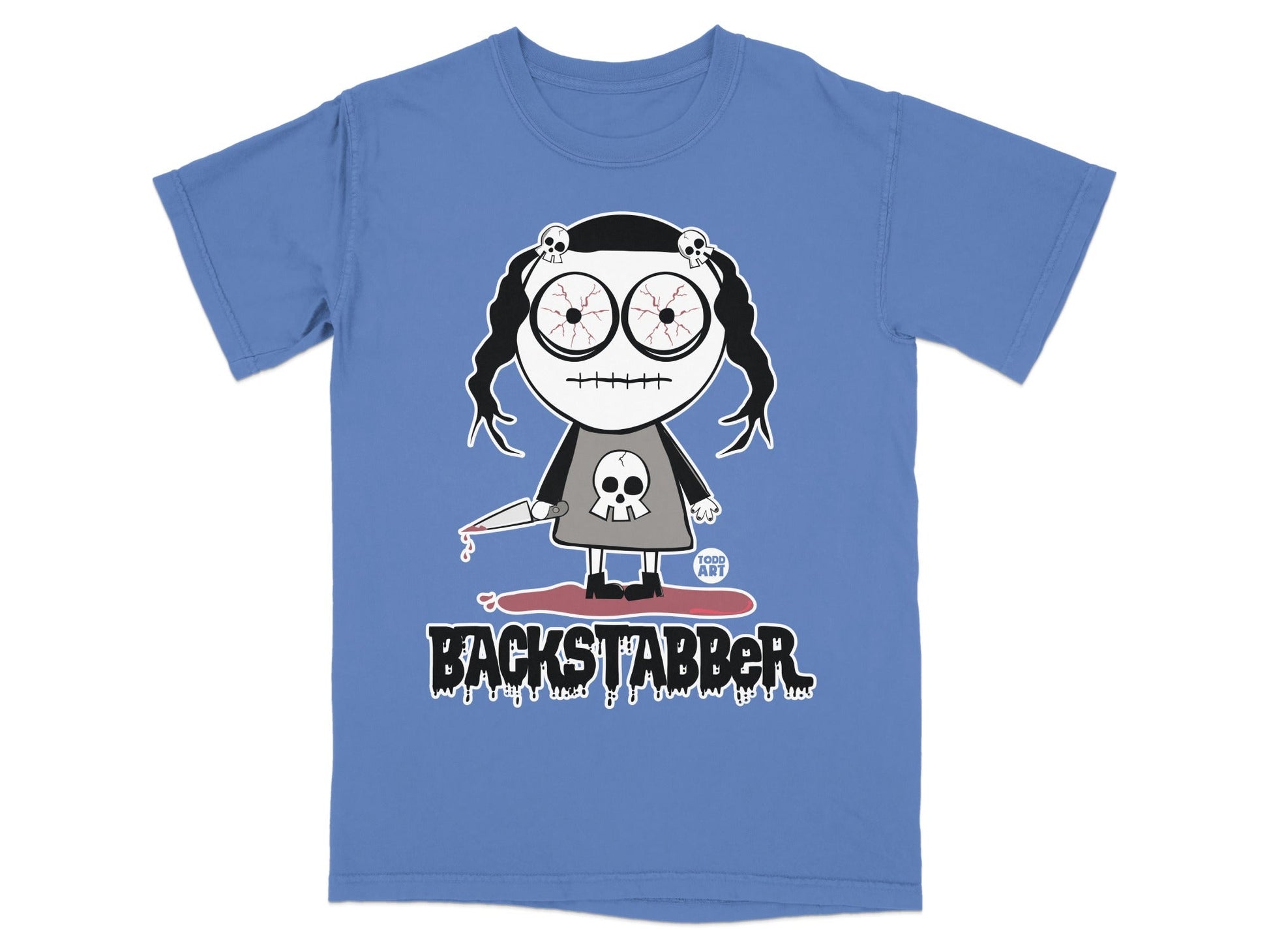 Backstabber Todd Art Graphic Design T-shirt