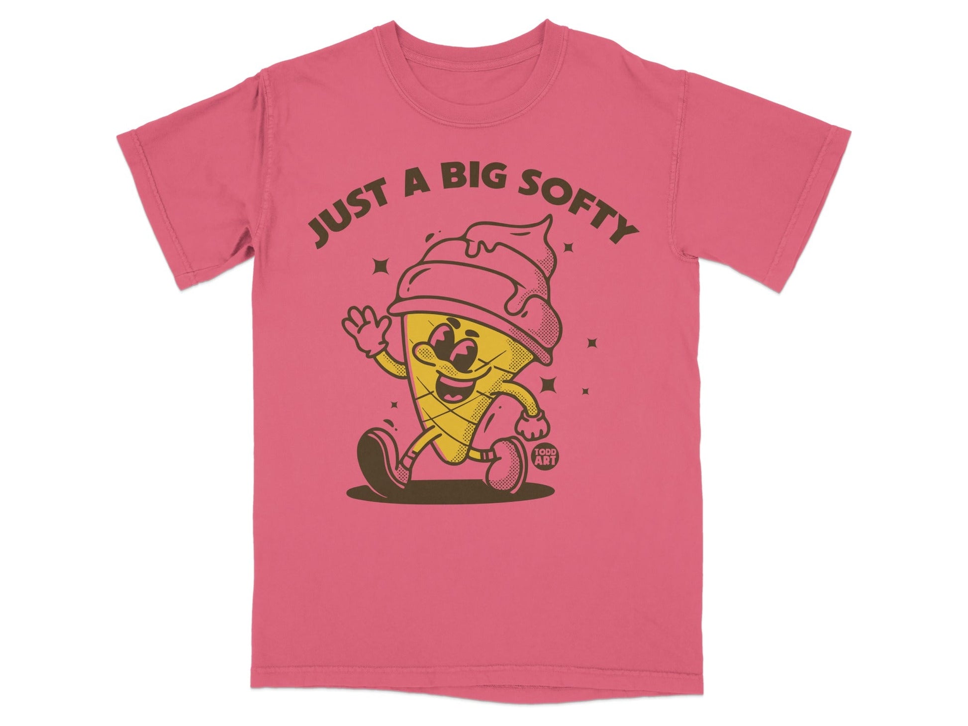 Just a Big Softy Funny Ice Cream Cone T-shirt