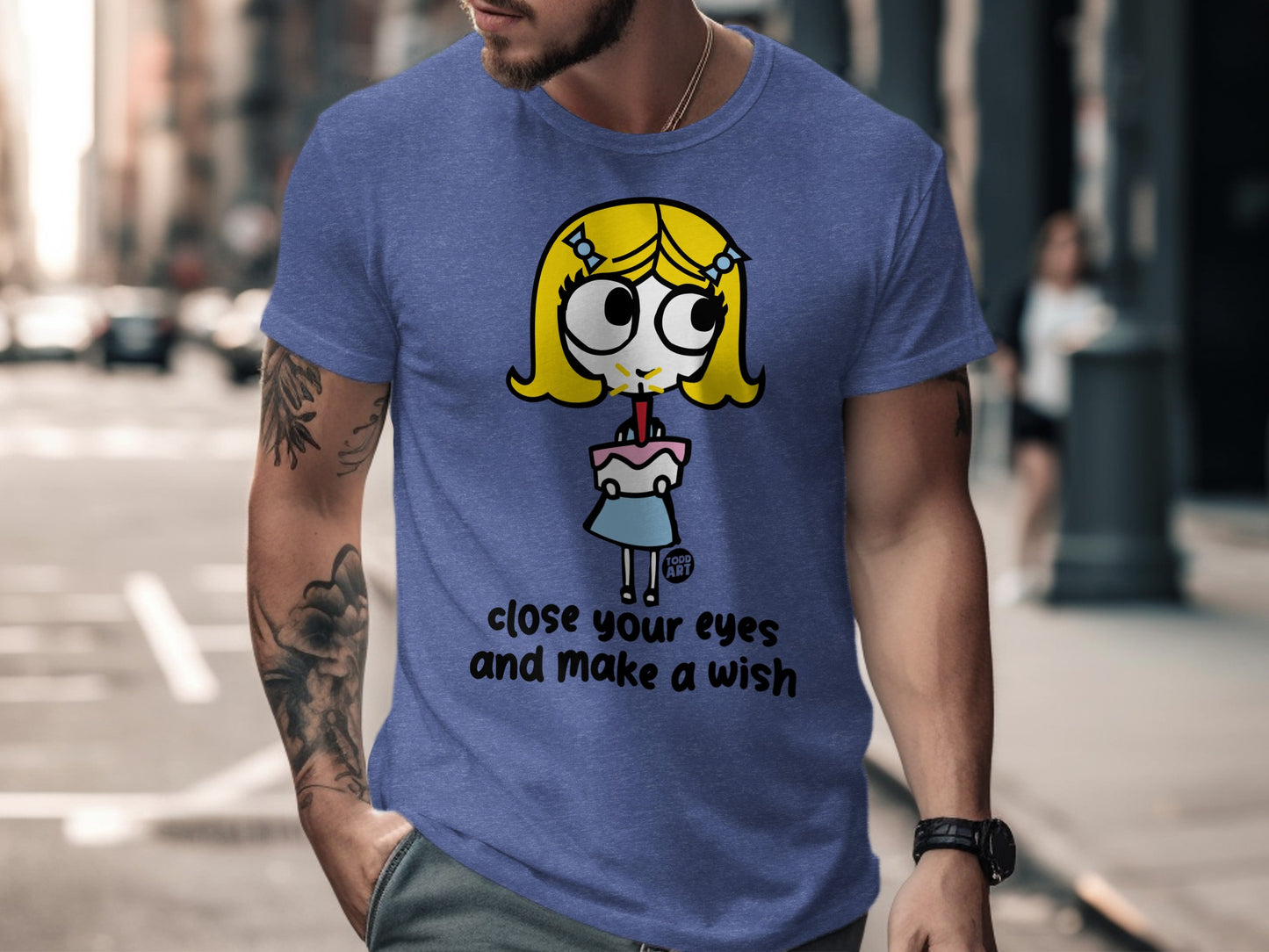 Close Your Eyes and Make a Wish Graphic T-shirt