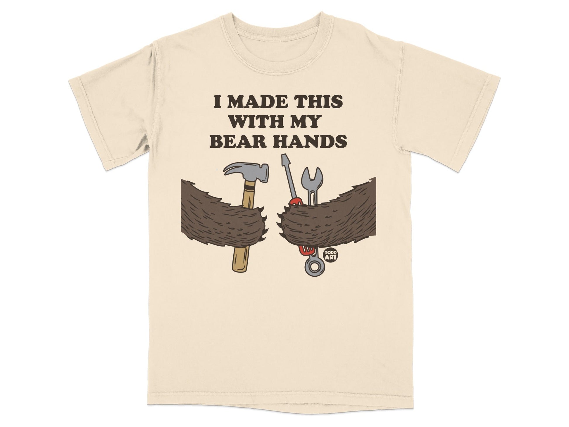 I Made This With My Bear Hands Graphic Tee