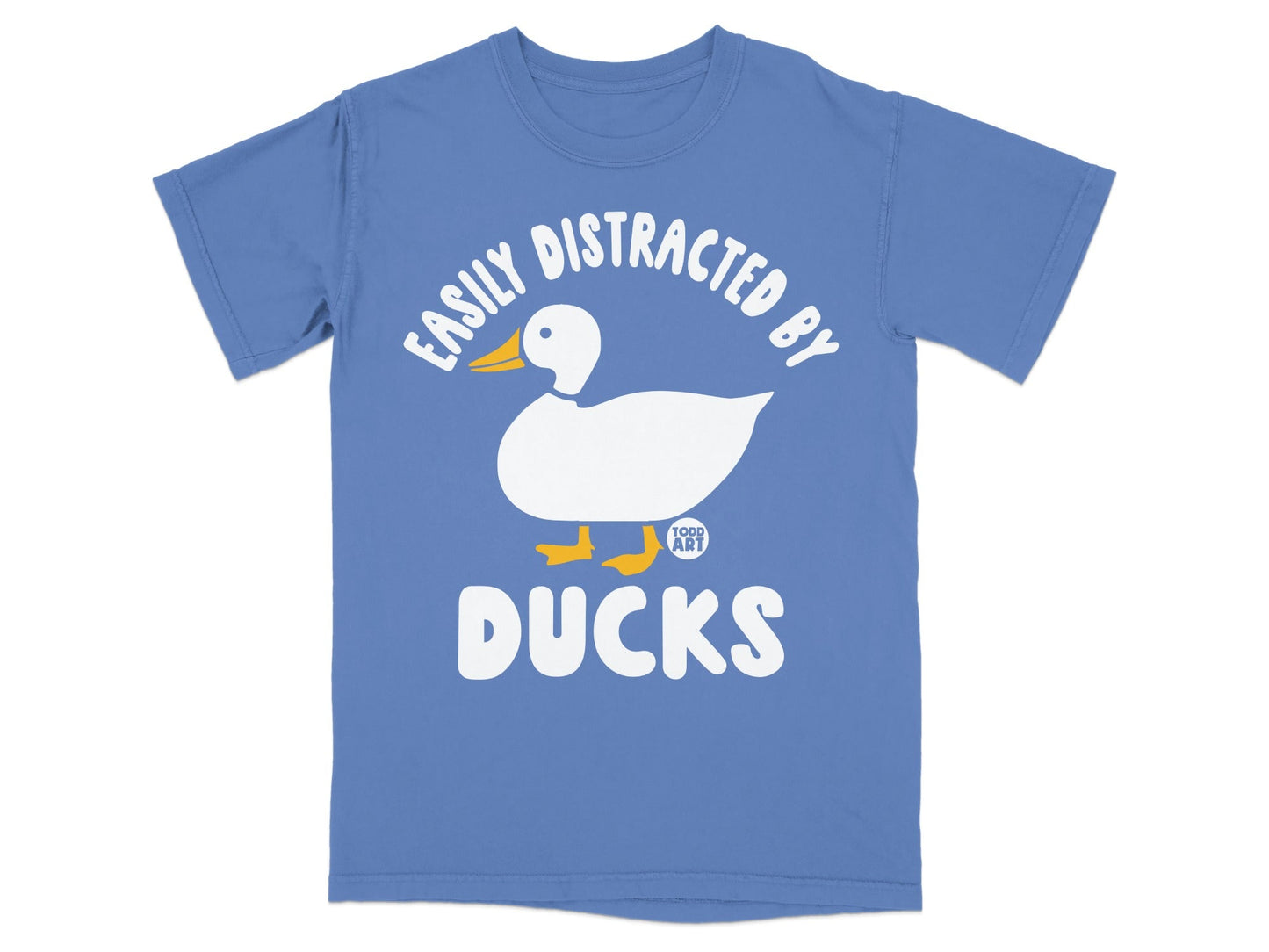 Easily Distracted By Ducks graphic t-shirt