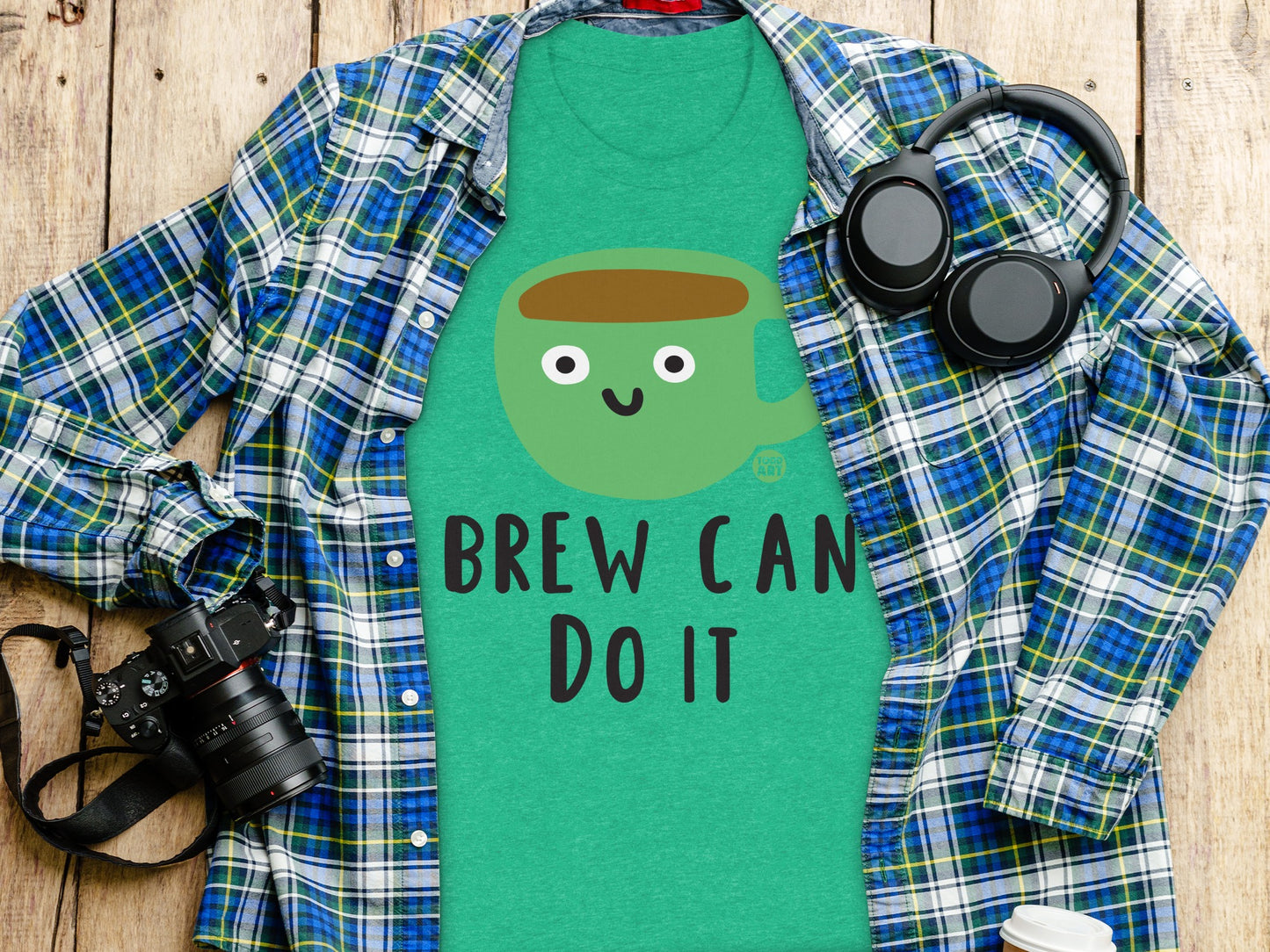 'Brew Can Do It Funny Coffee Quote Shirt'
