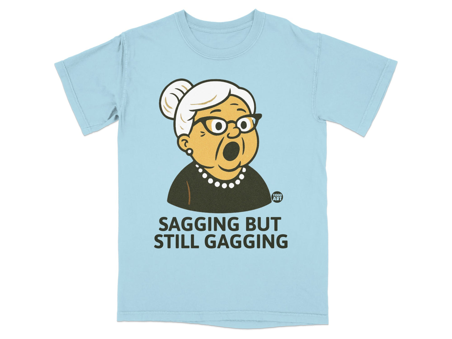 Cartoon Grandma SAGGING BUT STILL GAGGING product type