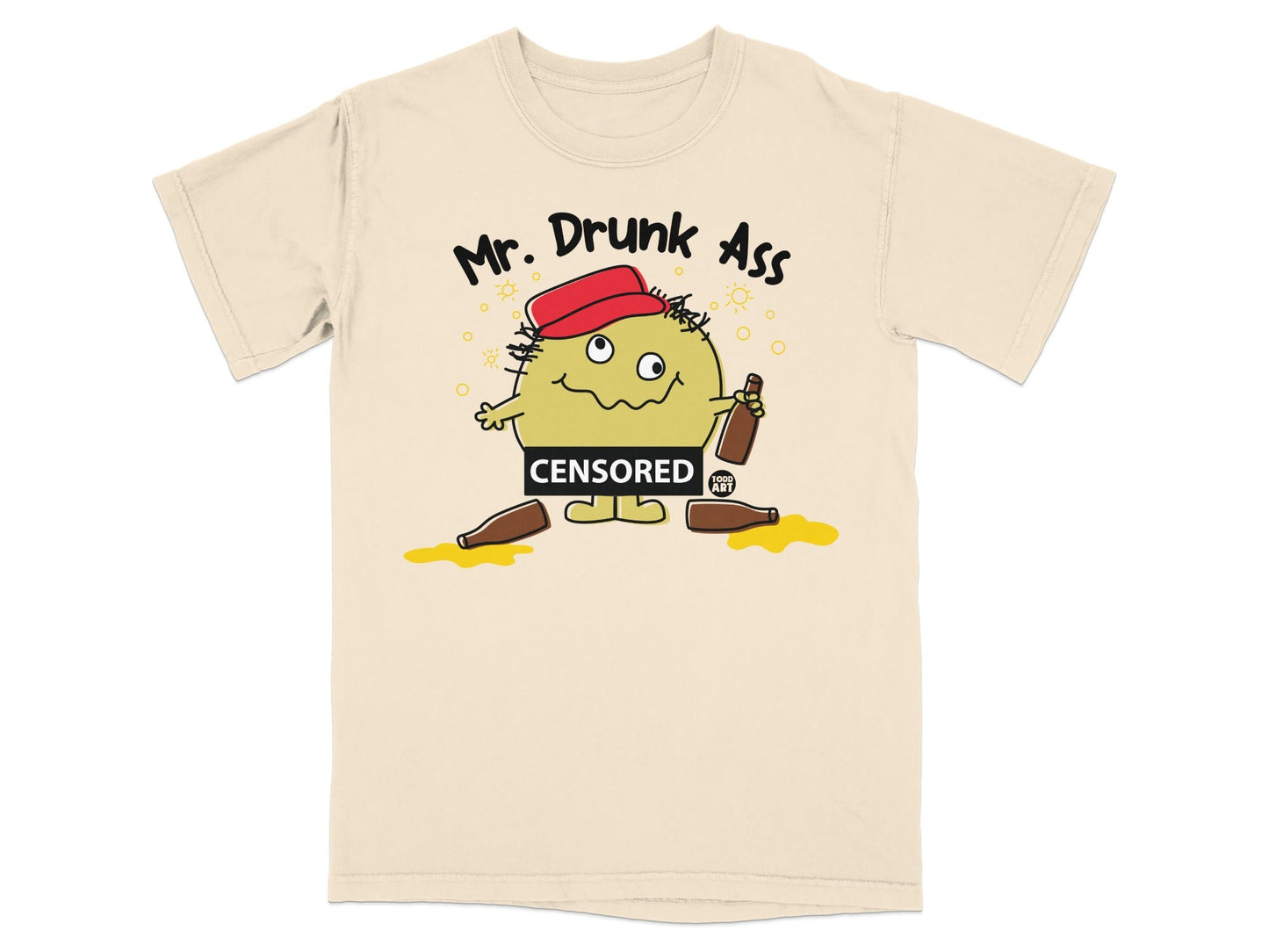 Mr. Drunk Ass Funny Graphic Tee Shirt