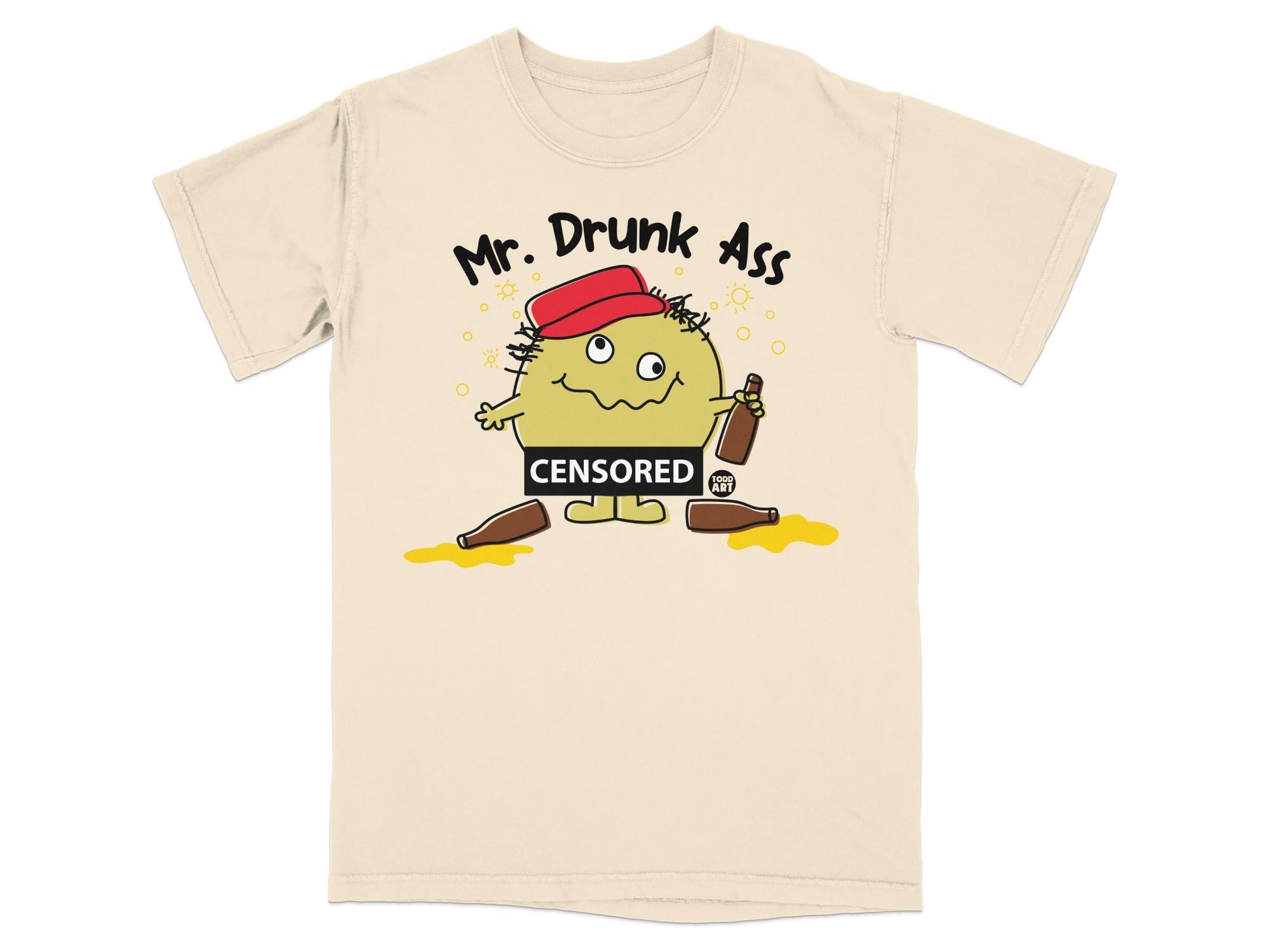 Mr. Drunk Ass Funny Graphic Tee Shirt