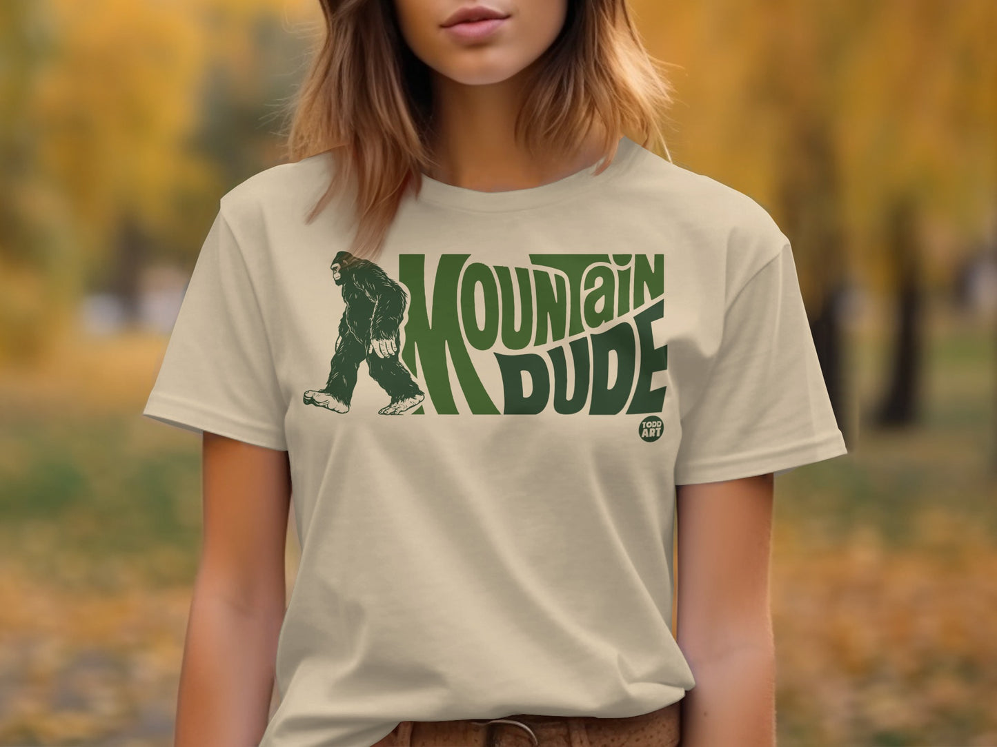 Mountain Dude Graphic Tees for Trendy Casual Wear