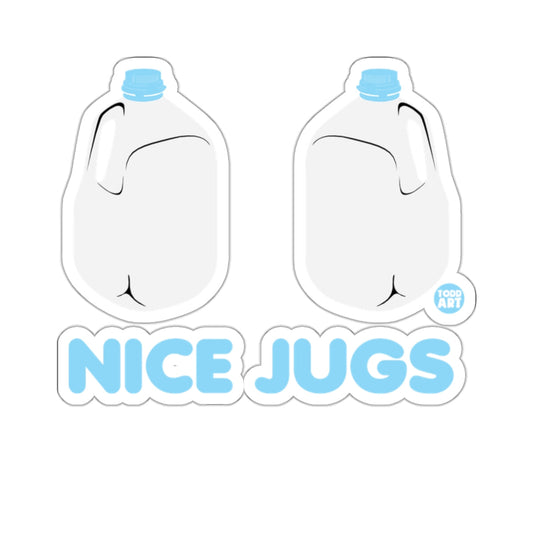 Funny Nice Jugs Milk Container Todd Art Design 