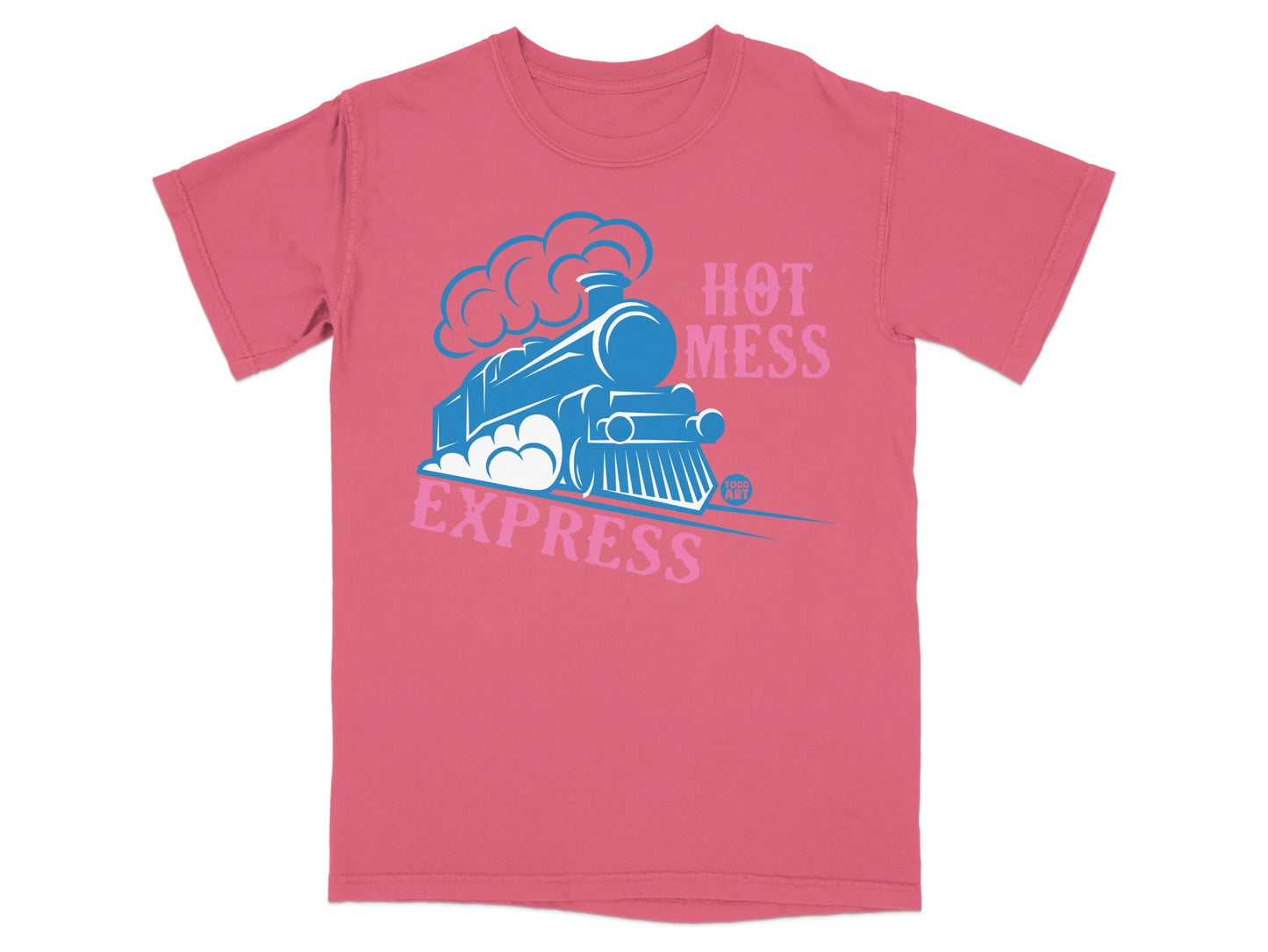 Hot Mess Express Graphic Train T-Shirt for Kids