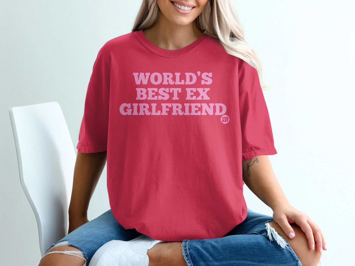 World's Best Ex Girlfriend Bold Statement Shirt