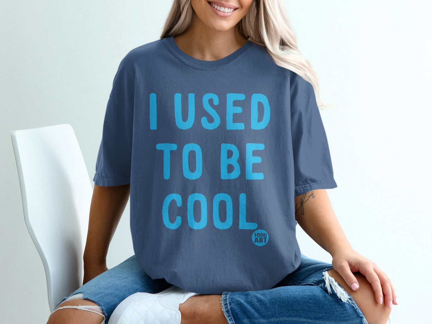 I Used To Be Cool Todd Art Graphic T-Shirt Product