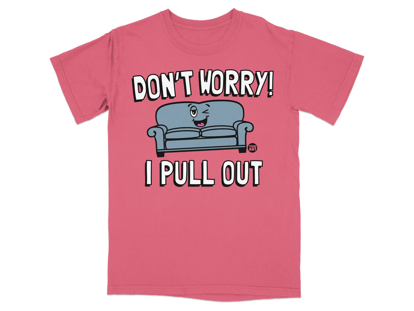 Don't Worry I Pull Out Funny Sofa Cartoon product type