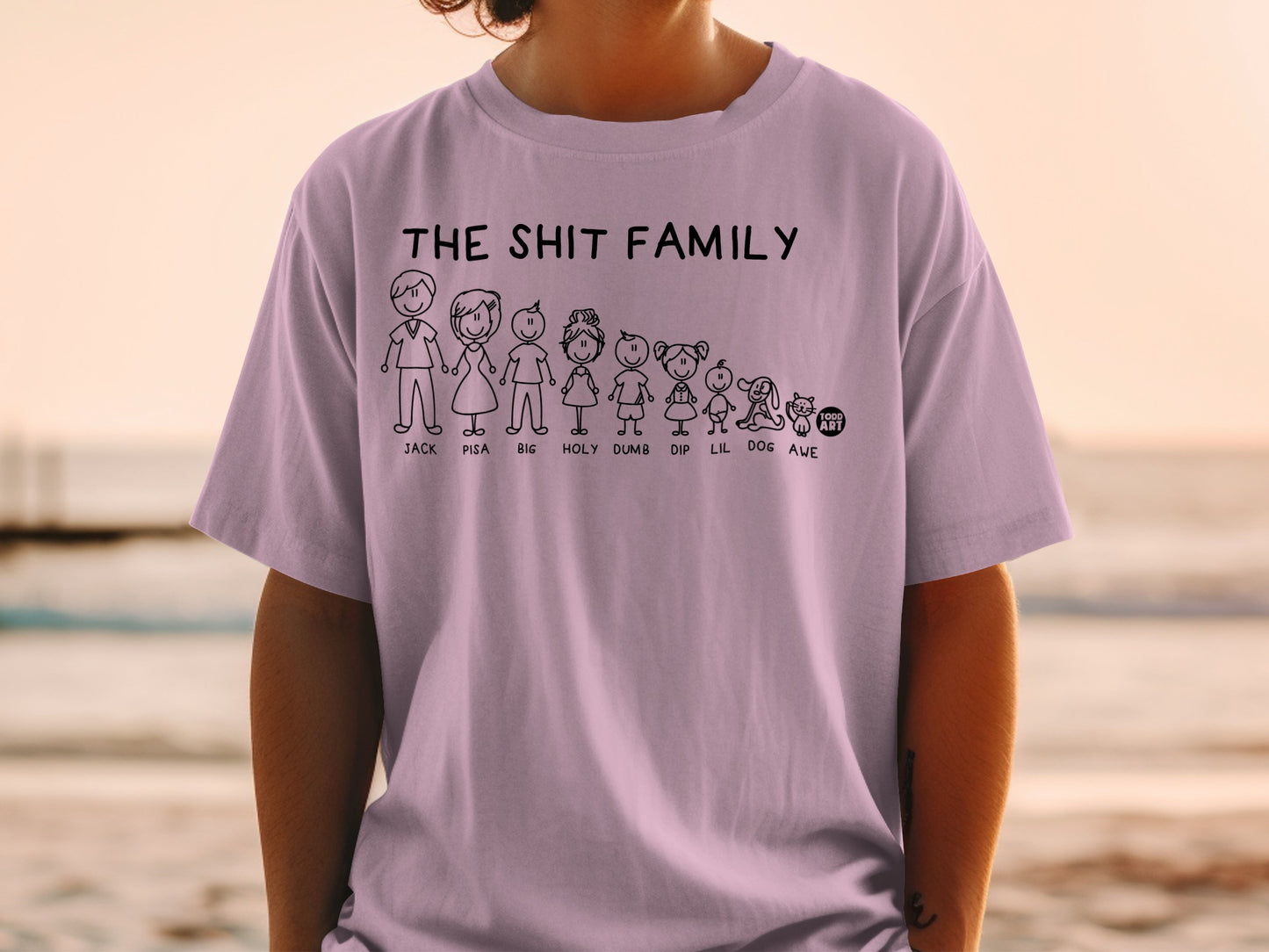 THE SHIT FAMILY Jack Pisa Big Holy Dumb Dip Lil Dog Awe product type