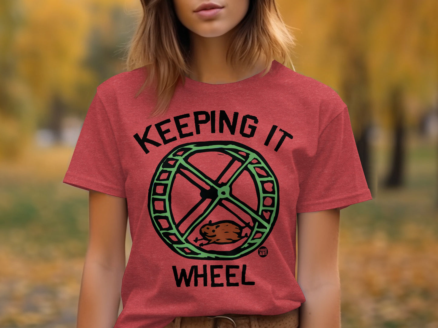 Keeping It Wheel Graphic T-Shirt Casual product