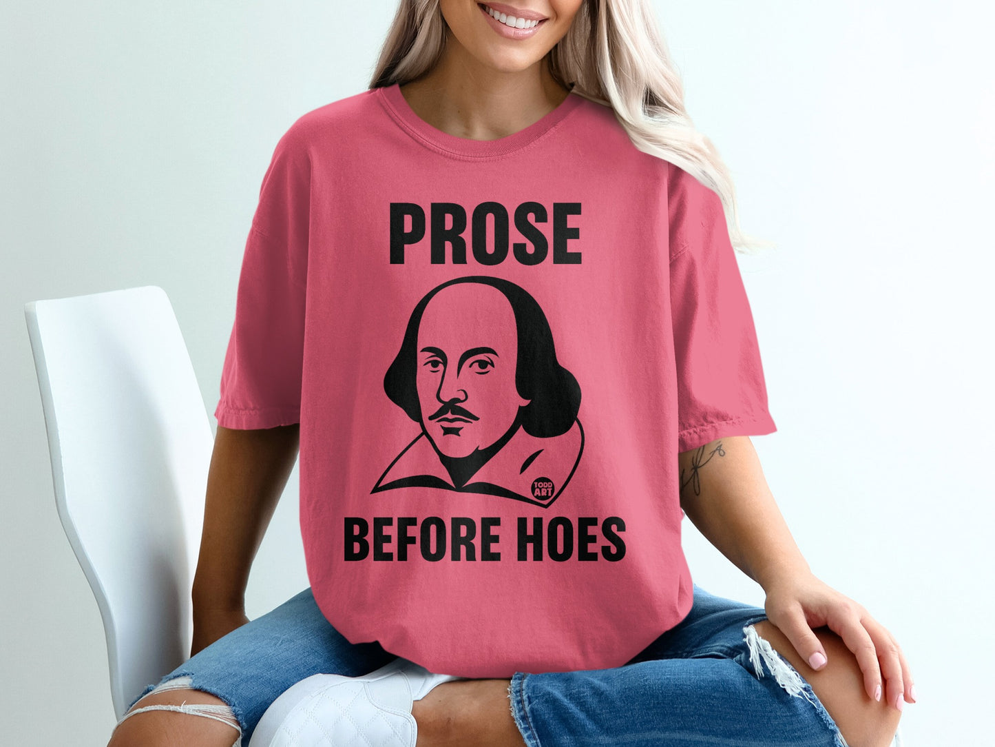 Prose Before Hoes Shakespeare Humor product type