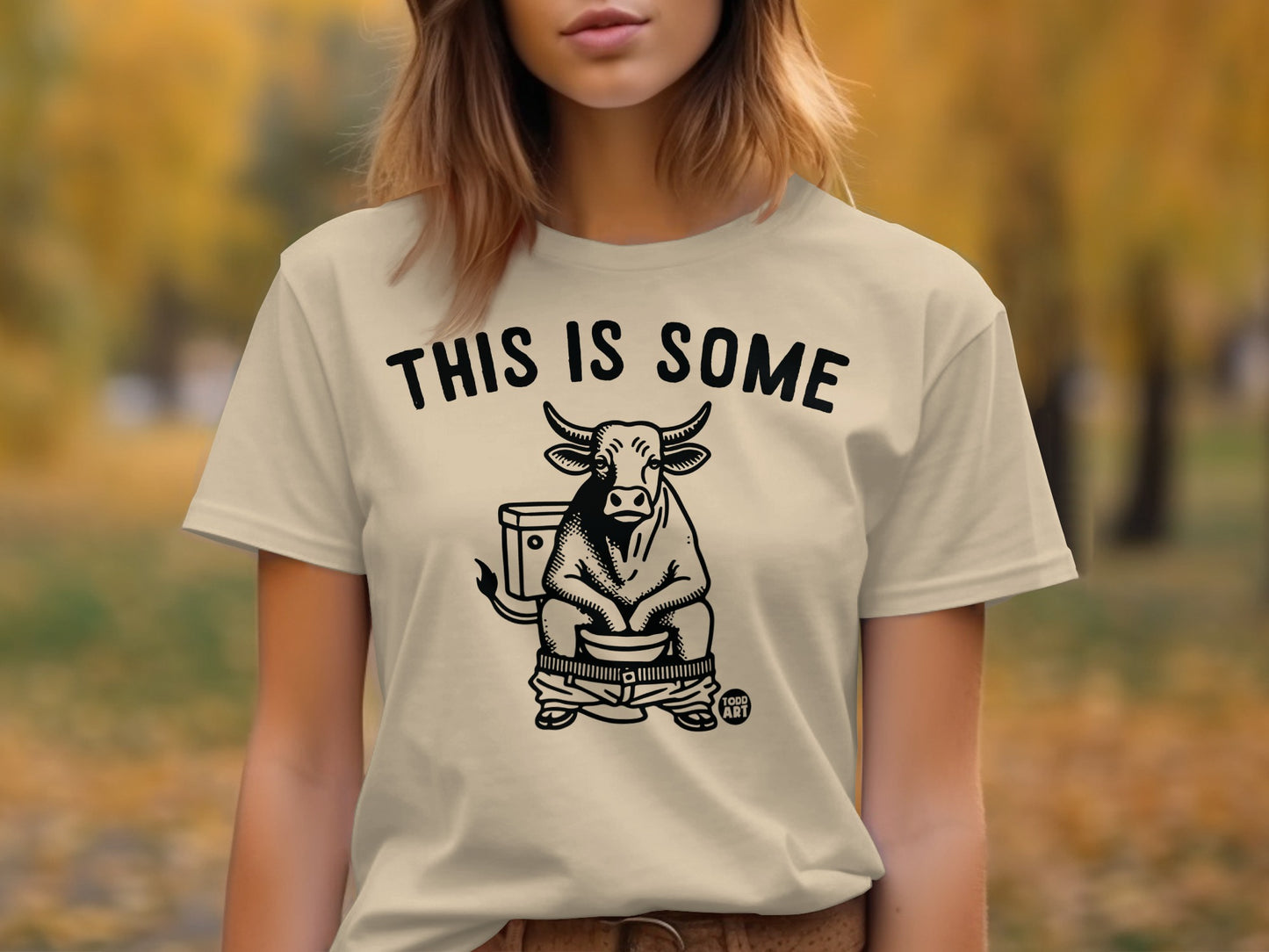 This Is Some Bull Humor Graphic T-Shirt