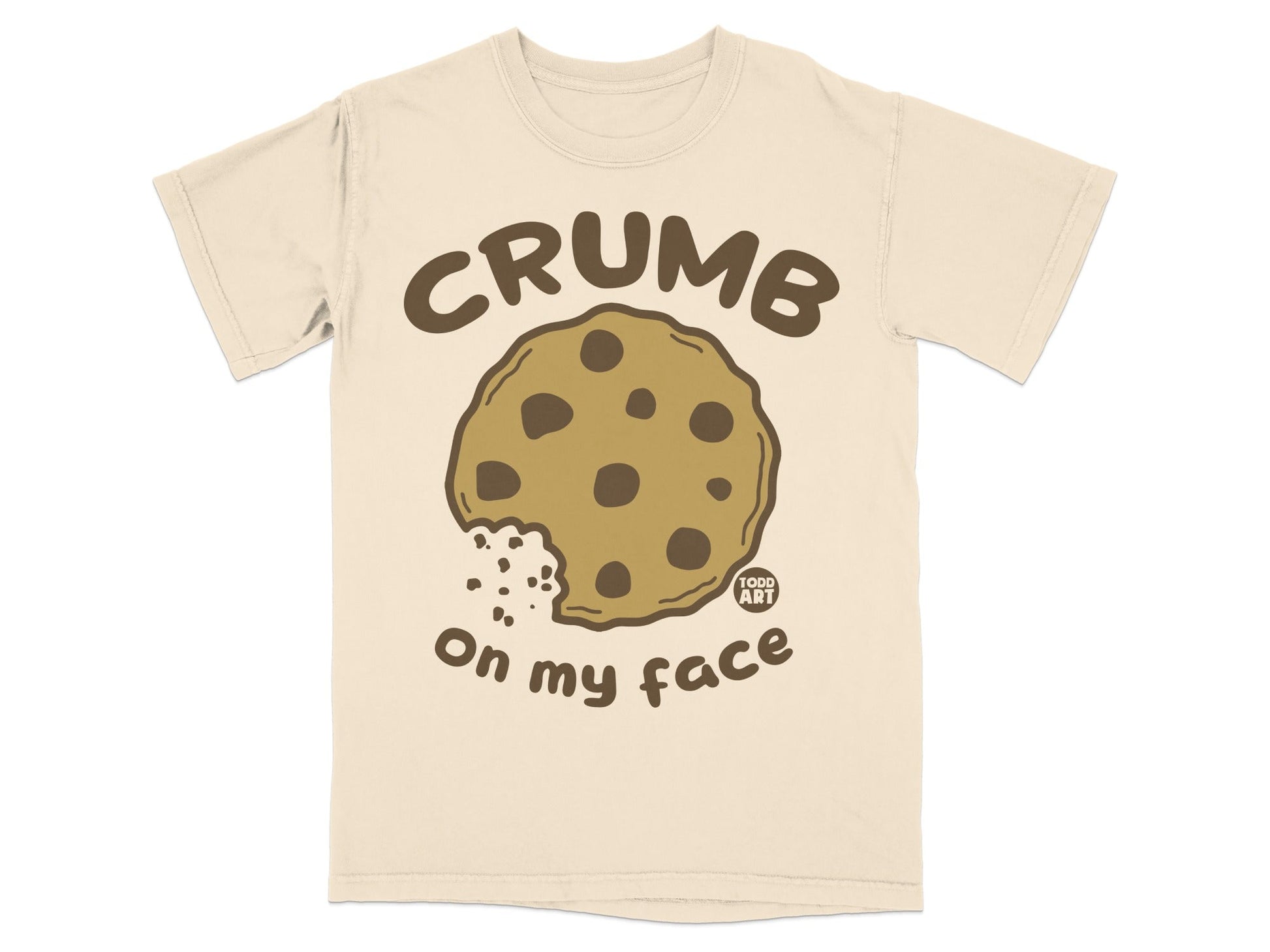 Crumb On My Face Cookie Graphic T-Shirt