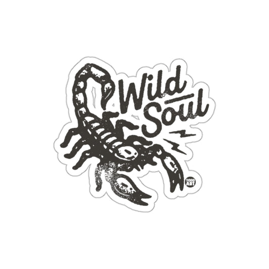 Wild Soul Scorpion Sticker Unique Art Design