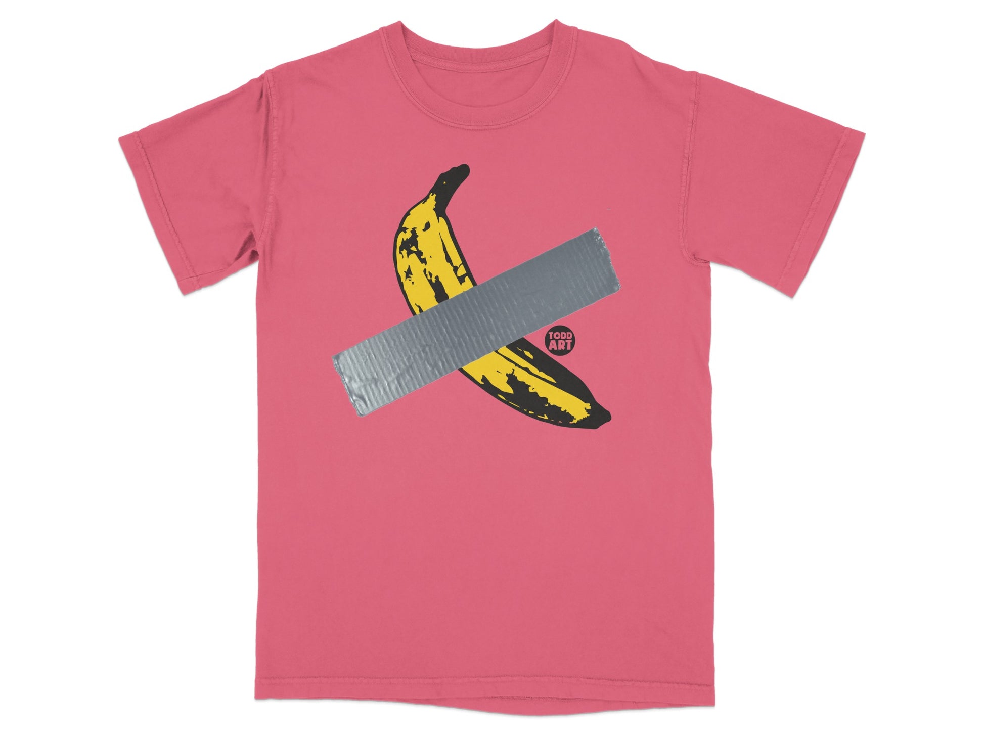 Pink Banana Duct Tape Graphic TODD ART Unique product type