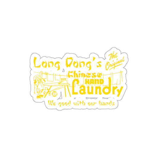 Long Dongs The Original Chinese Hand Laundry sticker