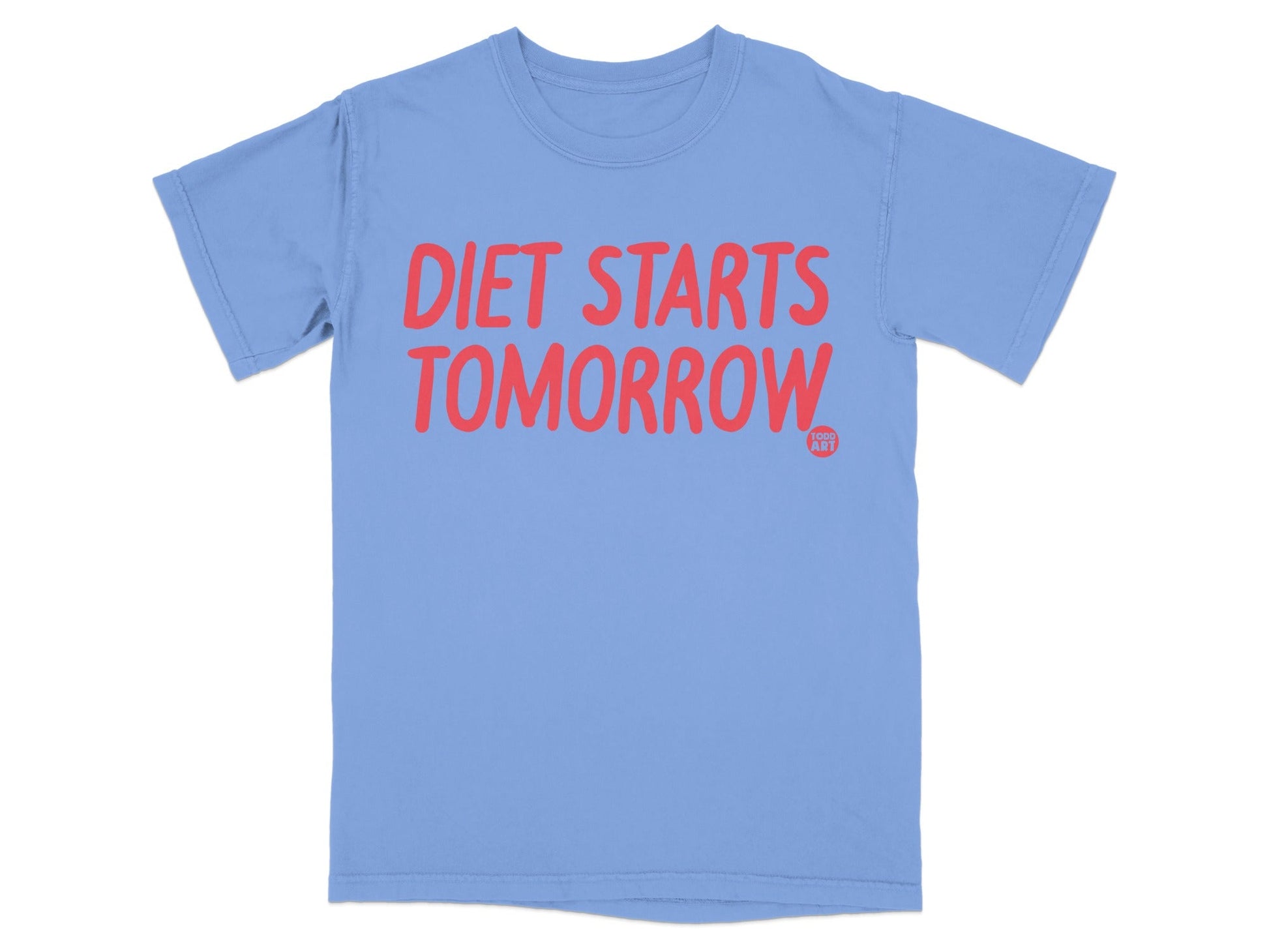 Diet Starts Tomorrow Graphic T-Shirt