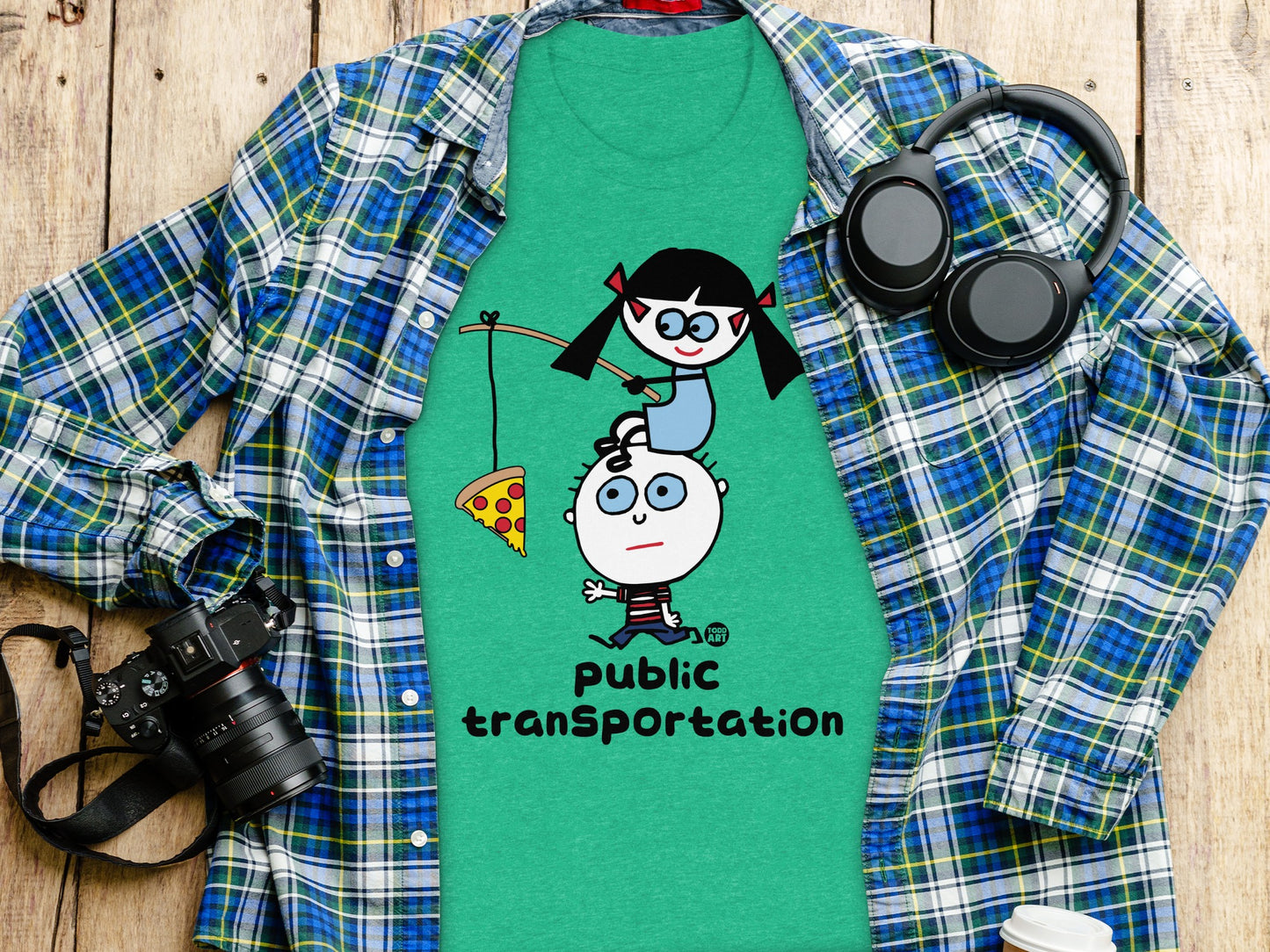 Fun Public Transportation Graphic Tee for Everyone