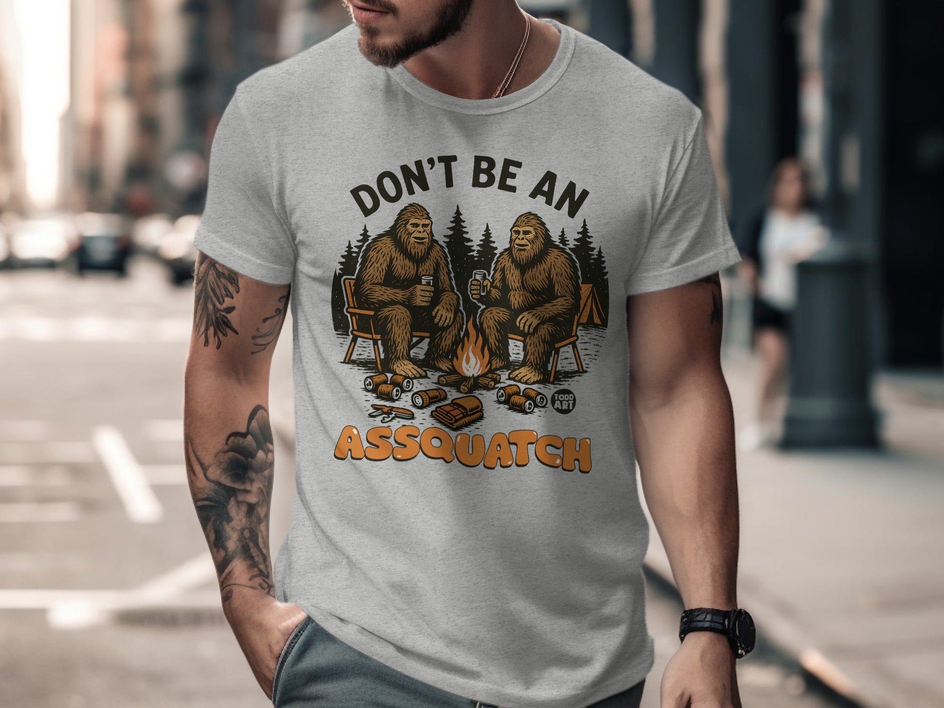 Don't Be An Assquatch Graphic T-Shirt