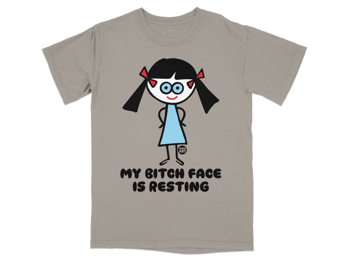 My Bitch Face Is Resting Funny Graphic T-shirt